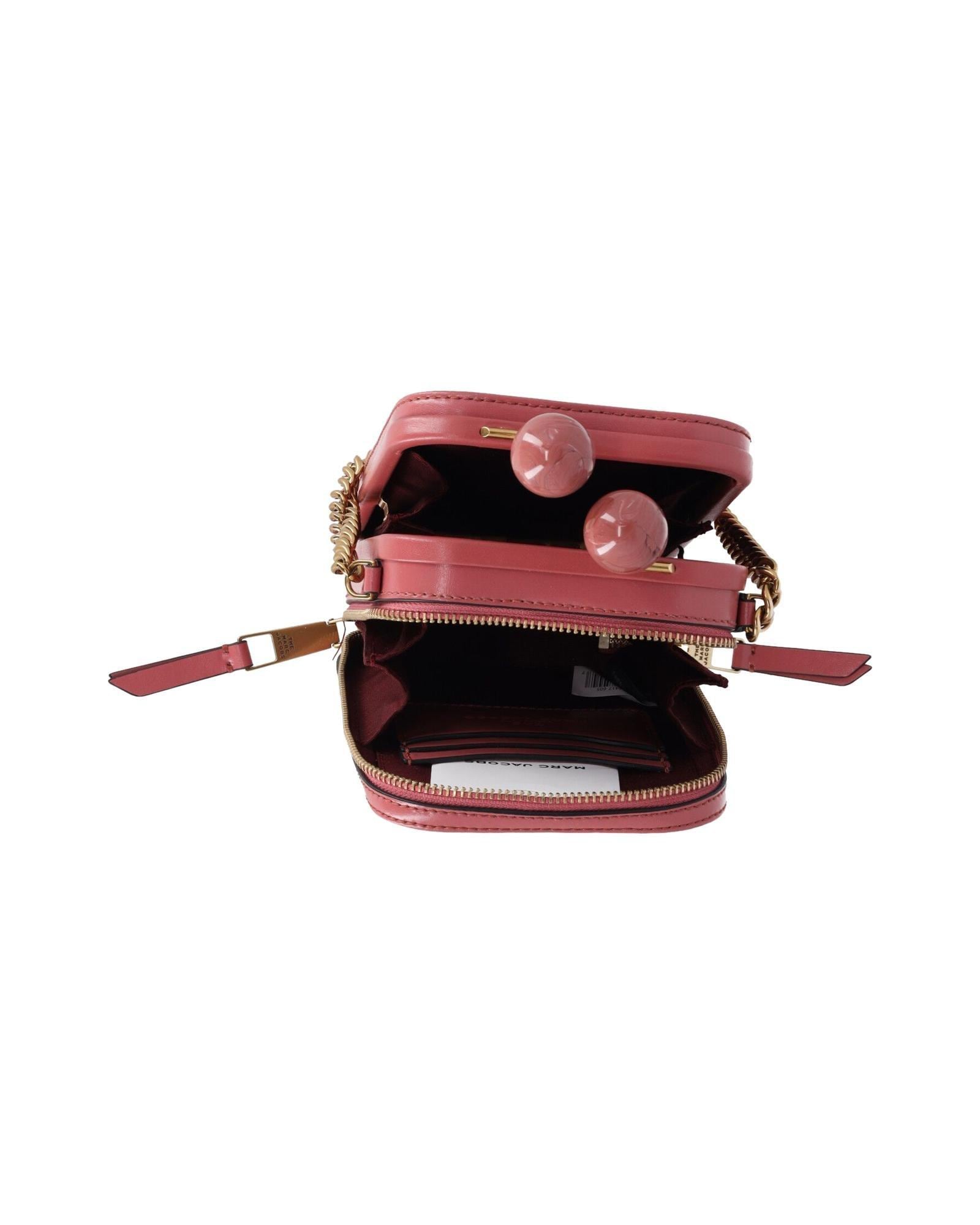 Marc Jacobs Preloved Vanity Crossbody Bag Wo - Pink image 9