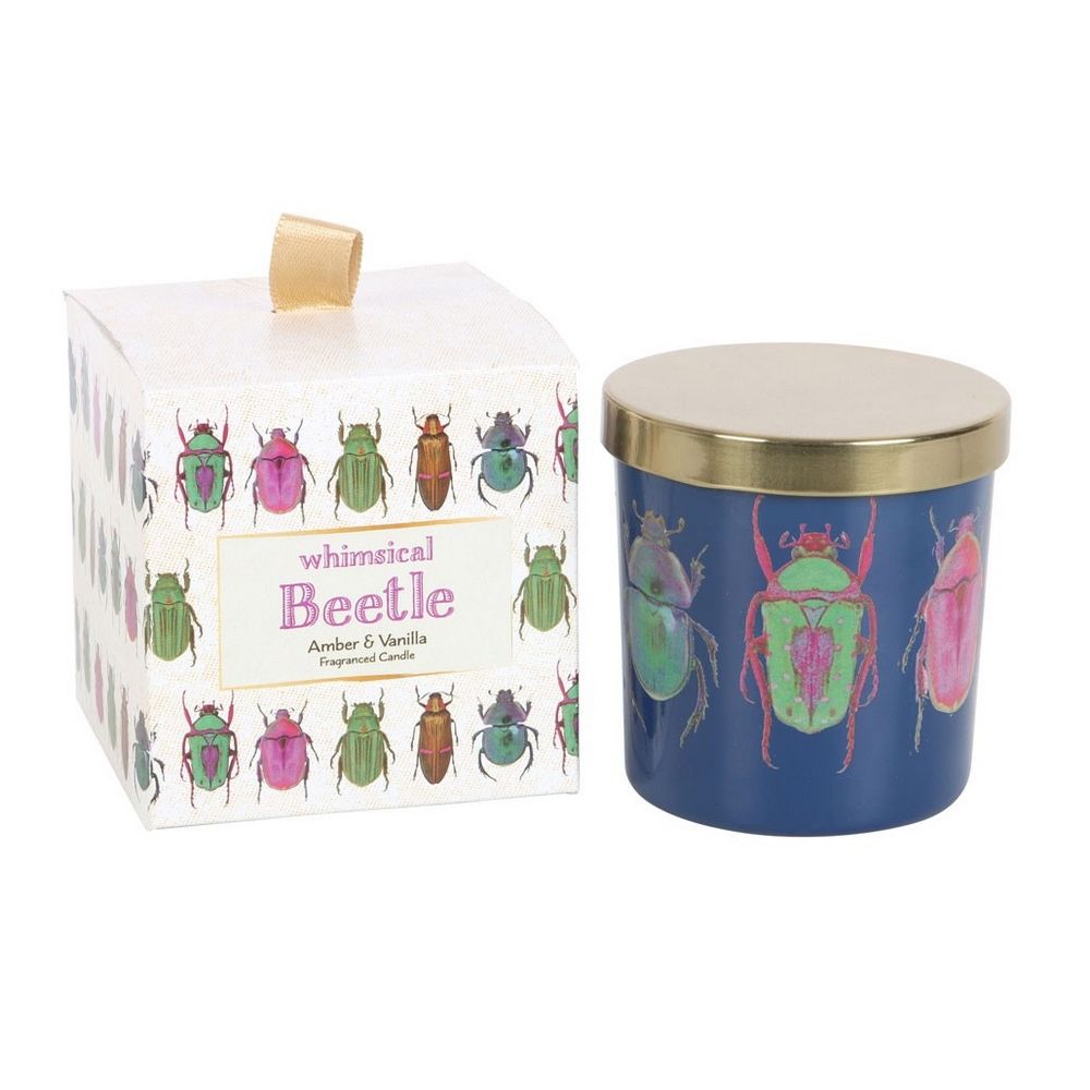 Something Different Amber & Vanilla Beetle Scented Candle image 2