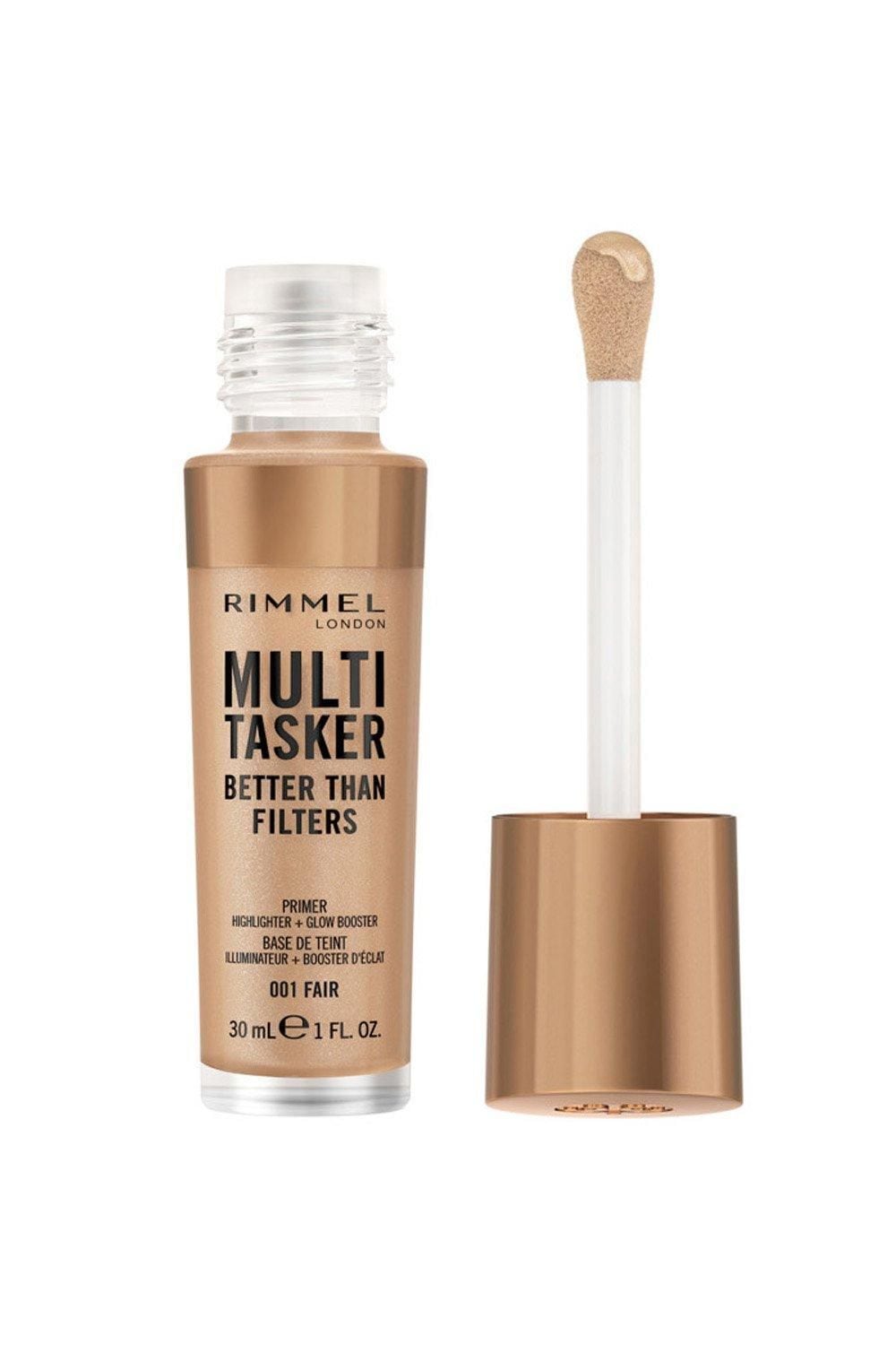 Rimmel London Multi-Tasker Better Than Filters Glow Boosting Primer 30ml Fair image 1