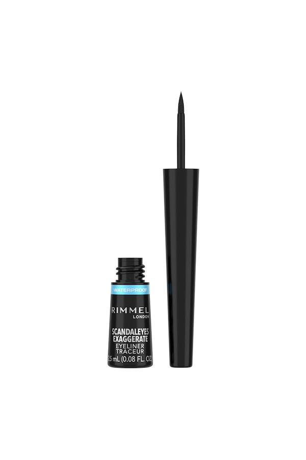 Rimmel London Scandaleyes Exaggerate Liquid Eyeliner 2.5ml Black