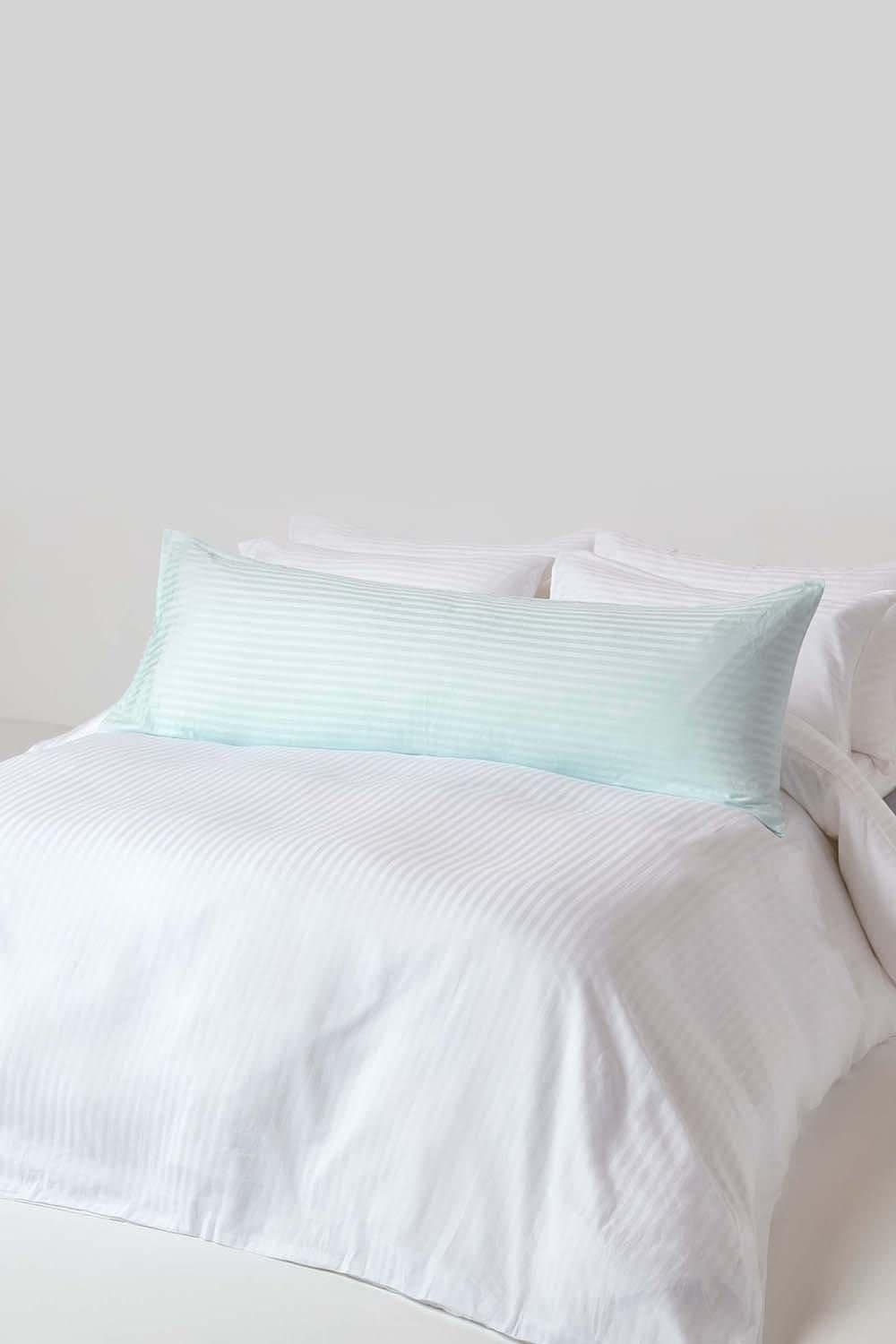 Homescapes Egyptian Cotton Ultrasoft Body Pillowcase 330 TC image 2