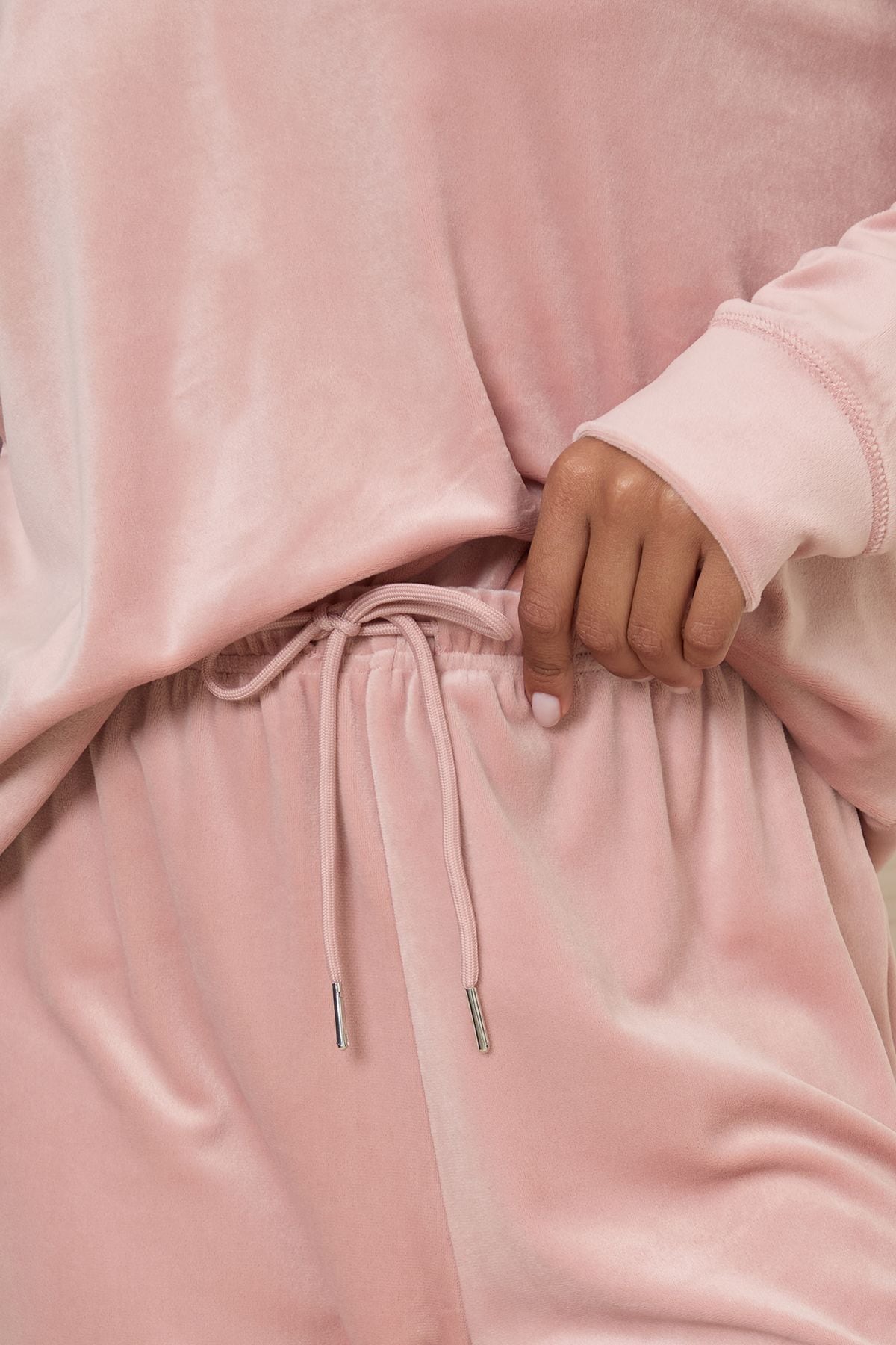 Dorothy Perkins Nightwear Velour Co-Ord Pink image 5