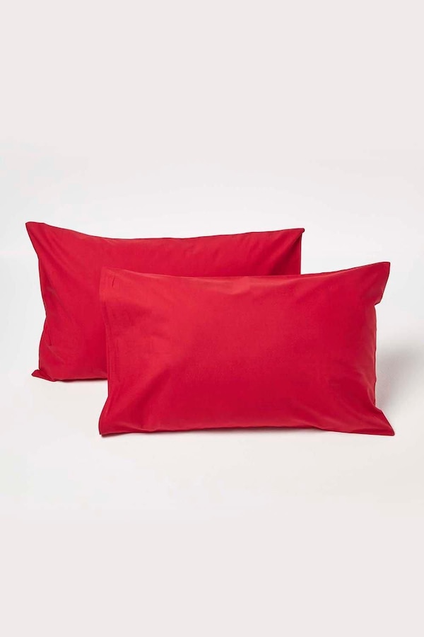 Homescapes Cotton Kids Pillowcases 40 x 60 cm 200 Thread Count, 2 Pack