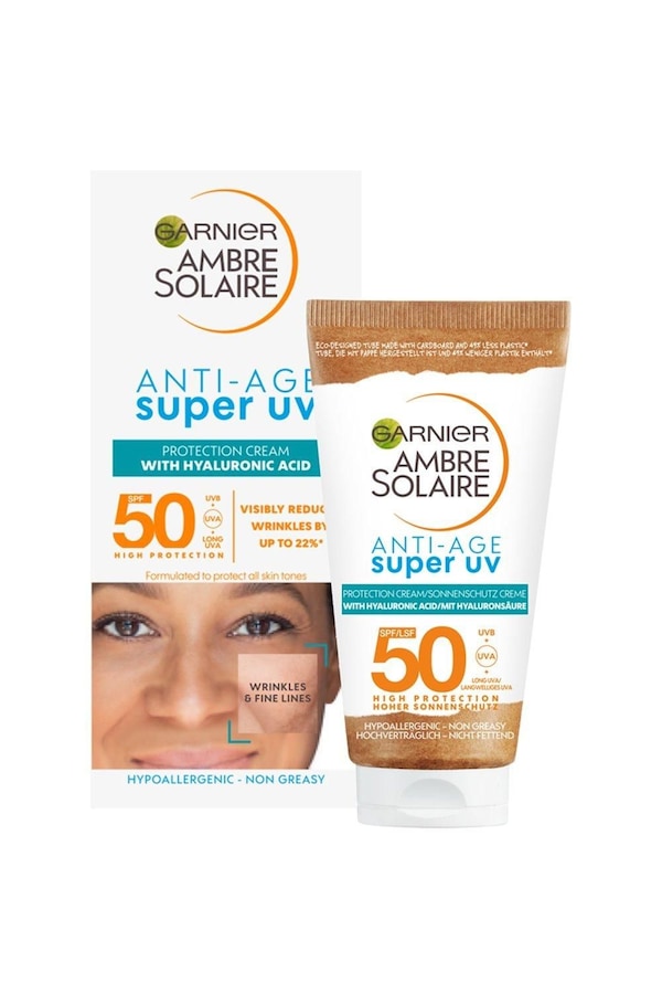 Garnier Ambre Solaire Anti-Age Super UV Face Protection SPF50 Cream Multi