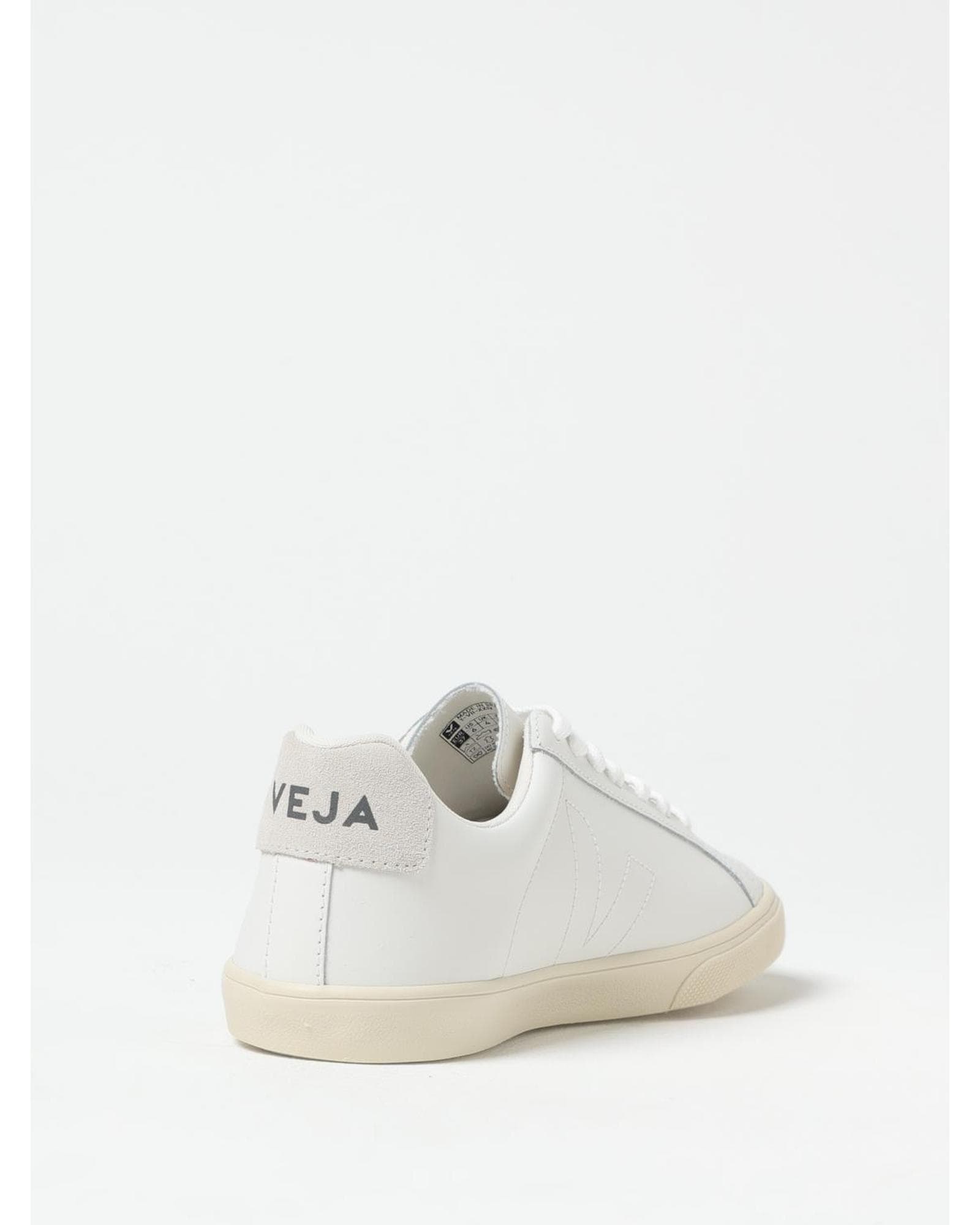 Veja V10 White Leather Casual Sneakers Wo image 3
