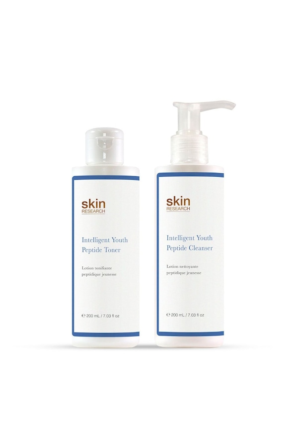 Skin Research Youth Peptide Cleanser & Toner