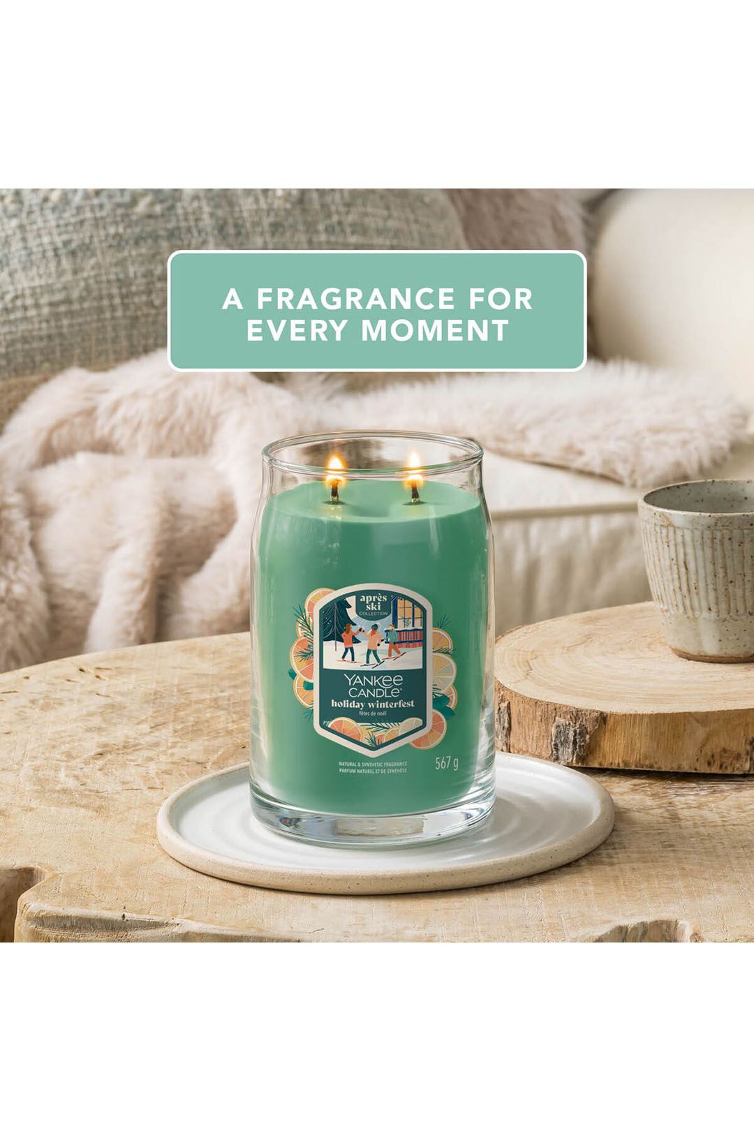 Yankee Candle Signature Large Jar Holiday Winterfest Multi image 2