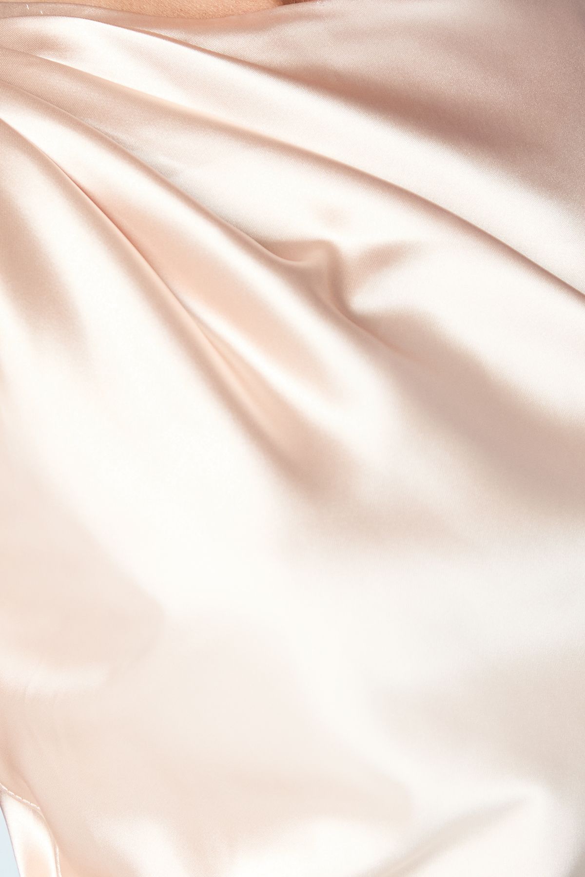 Coast Sleeveless Tie Back Satin Bridesmaid Dress Champagne image 5