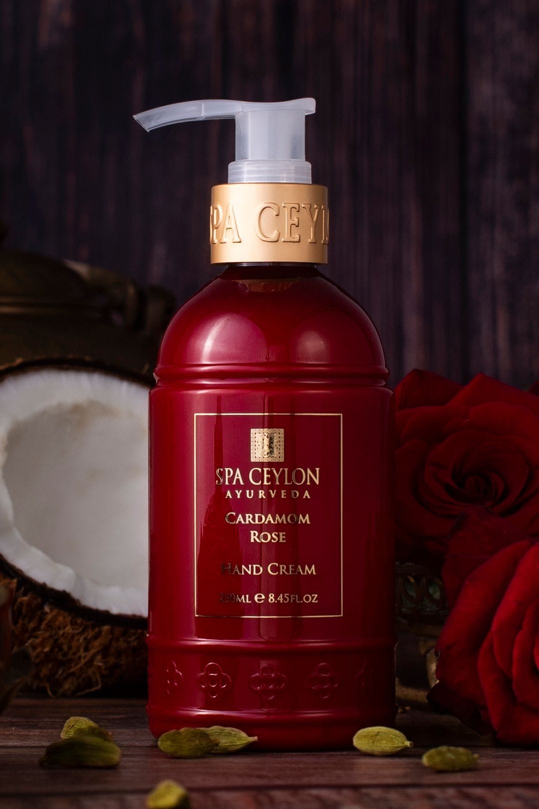 Spa Ceylon Cardamom Rose Hand Cream 250ml image 2