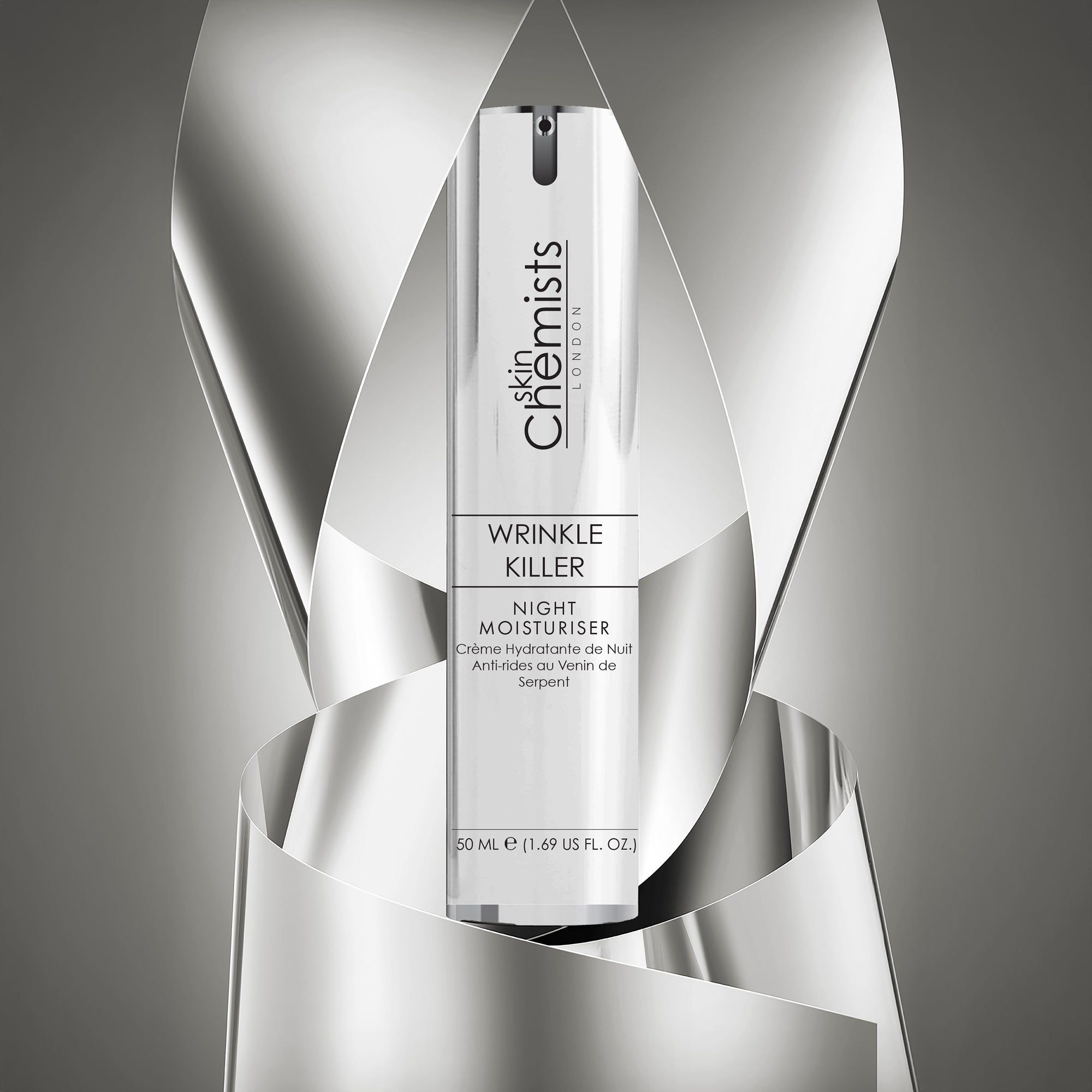 skinChemists professional Wrinkle Killer Night Moisturiser 50ml x 2 Duo Set image 3
