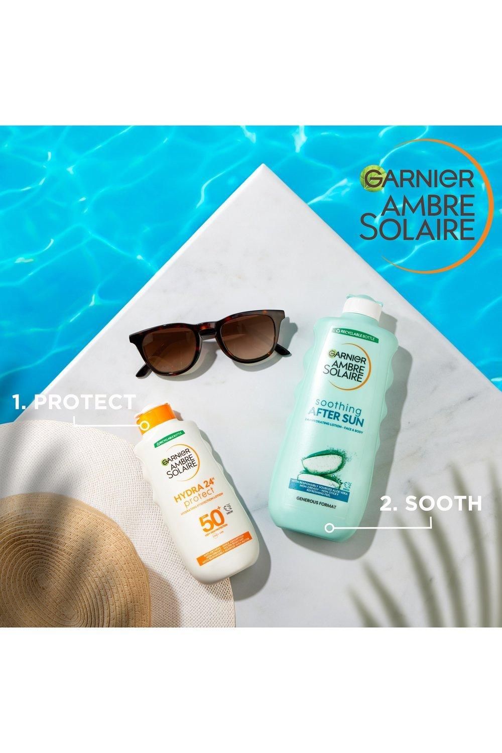 Garnier Ambre Solaire Hydrating Soothing After Sun Lotion 400ml Multi image 5