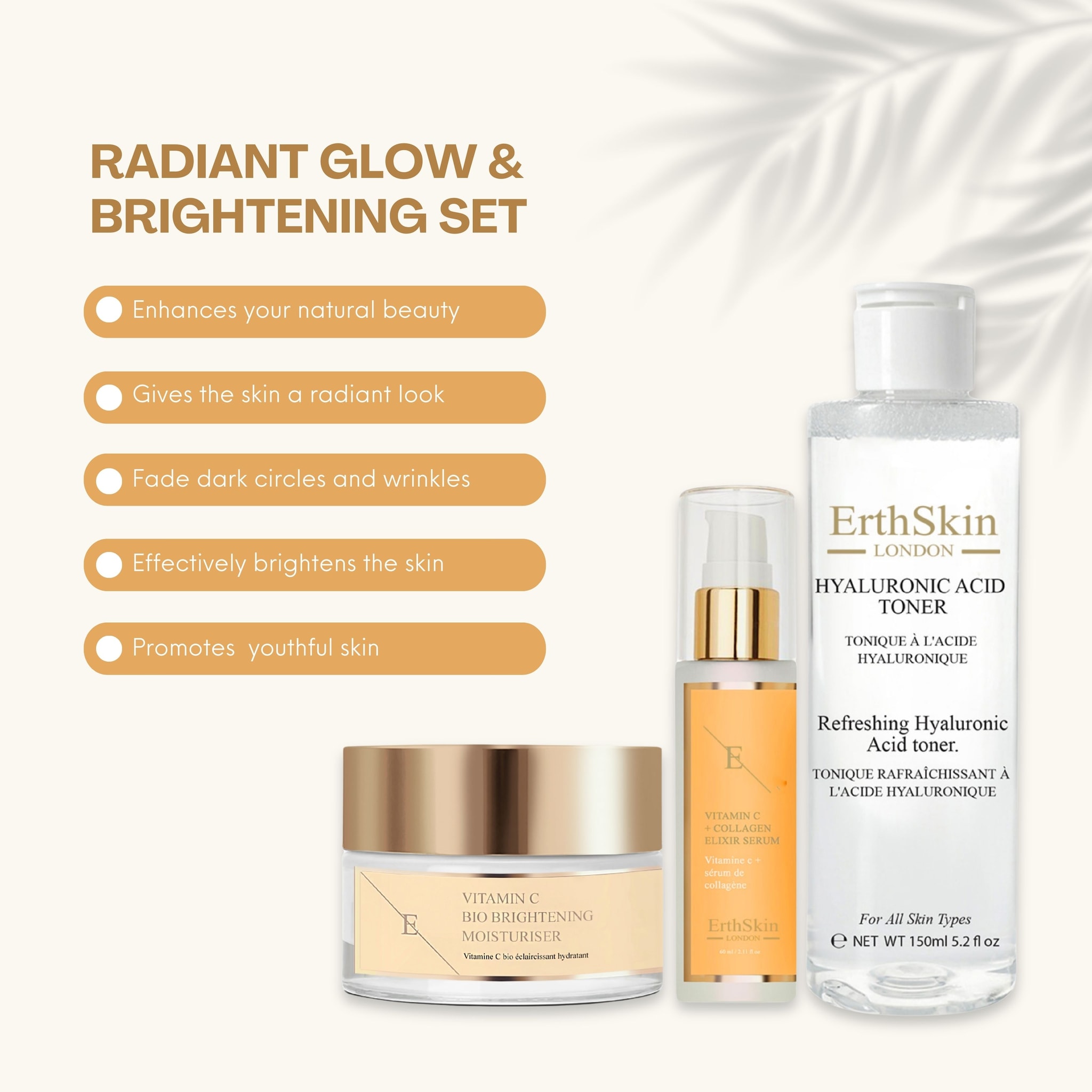 Erth Skin London ErthSkin Deep Hydration & Brightening Power Kit image 2