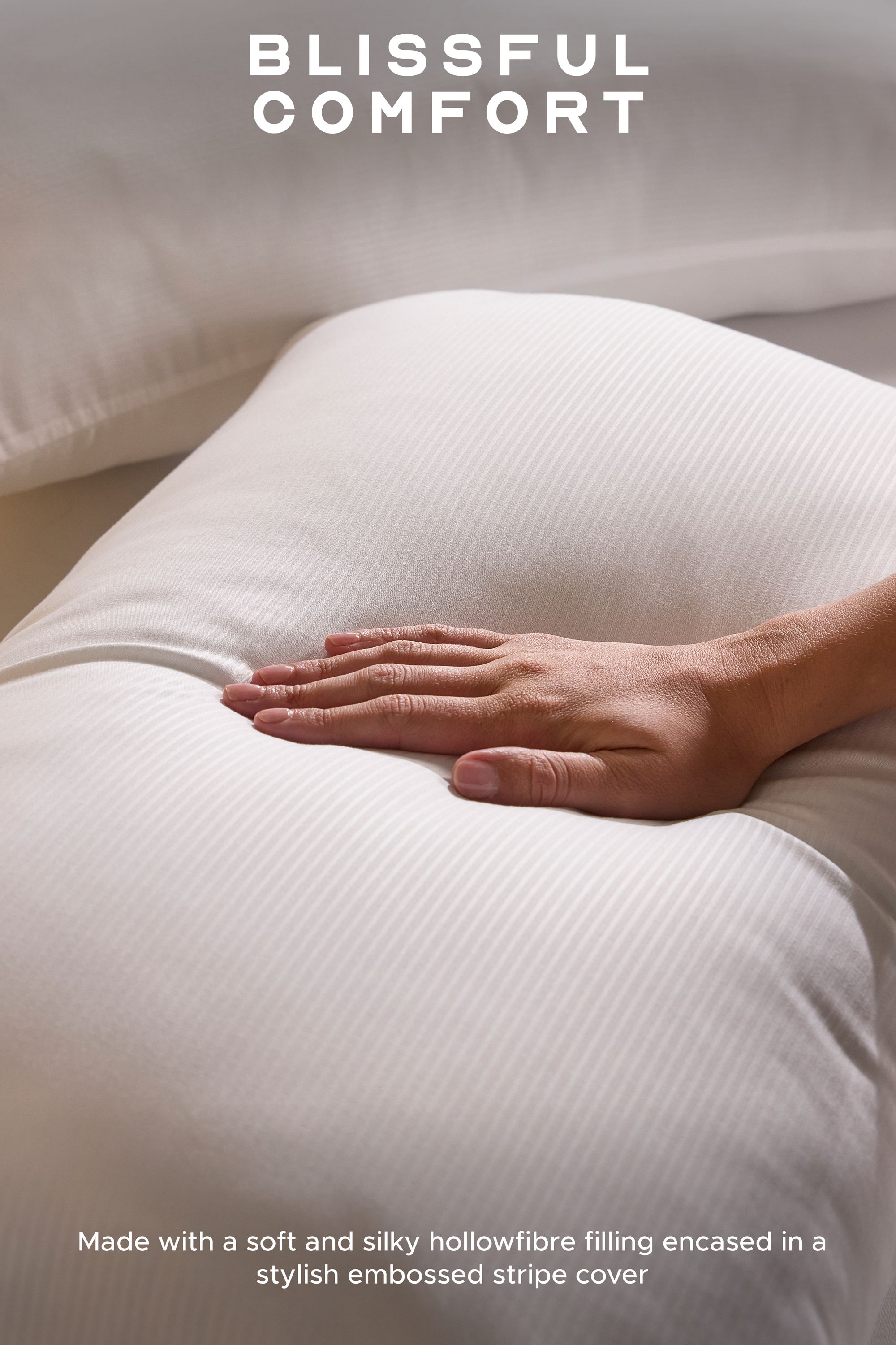 Snuggledown 2 Pack Hotel Medium Support Back Sleeper Pillow image 2