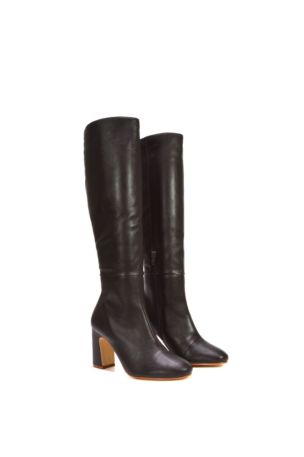 XY London 'Lillia' Knee High Heeled Boots image 5