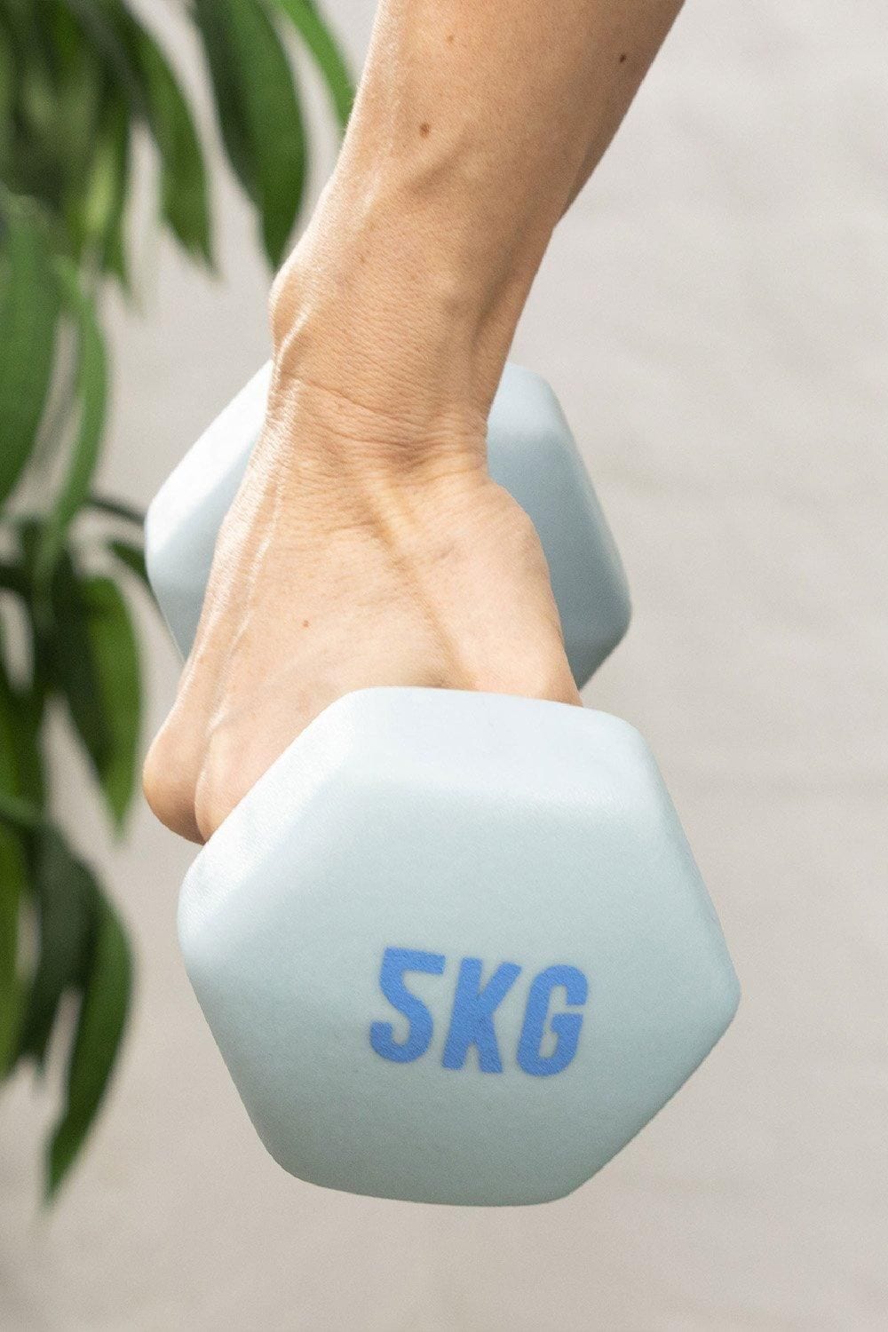 Myga Hexagonal Dumbbell - 5kg Pair image 3