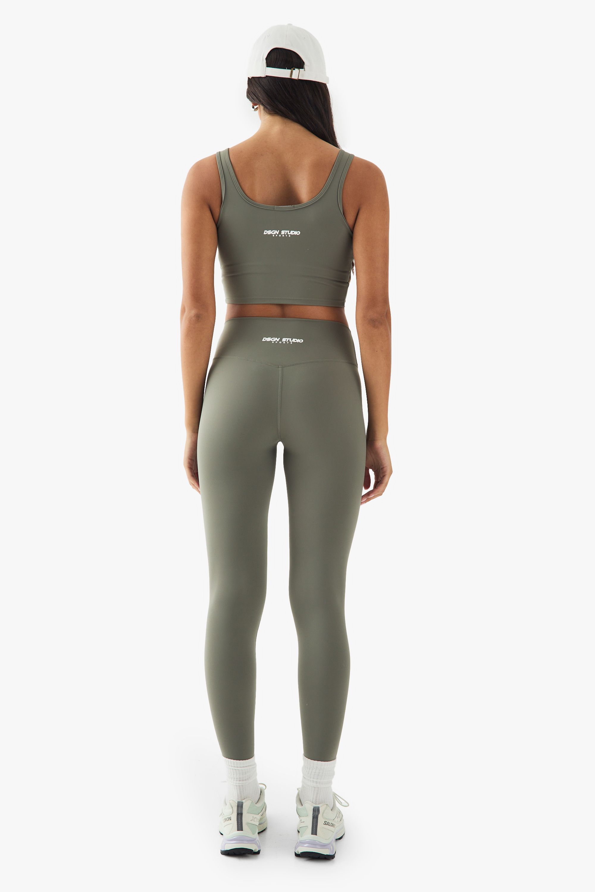 DSGN Studio DSGN Studio Highwaist Ultra Sculpt Legging Khaki image 2