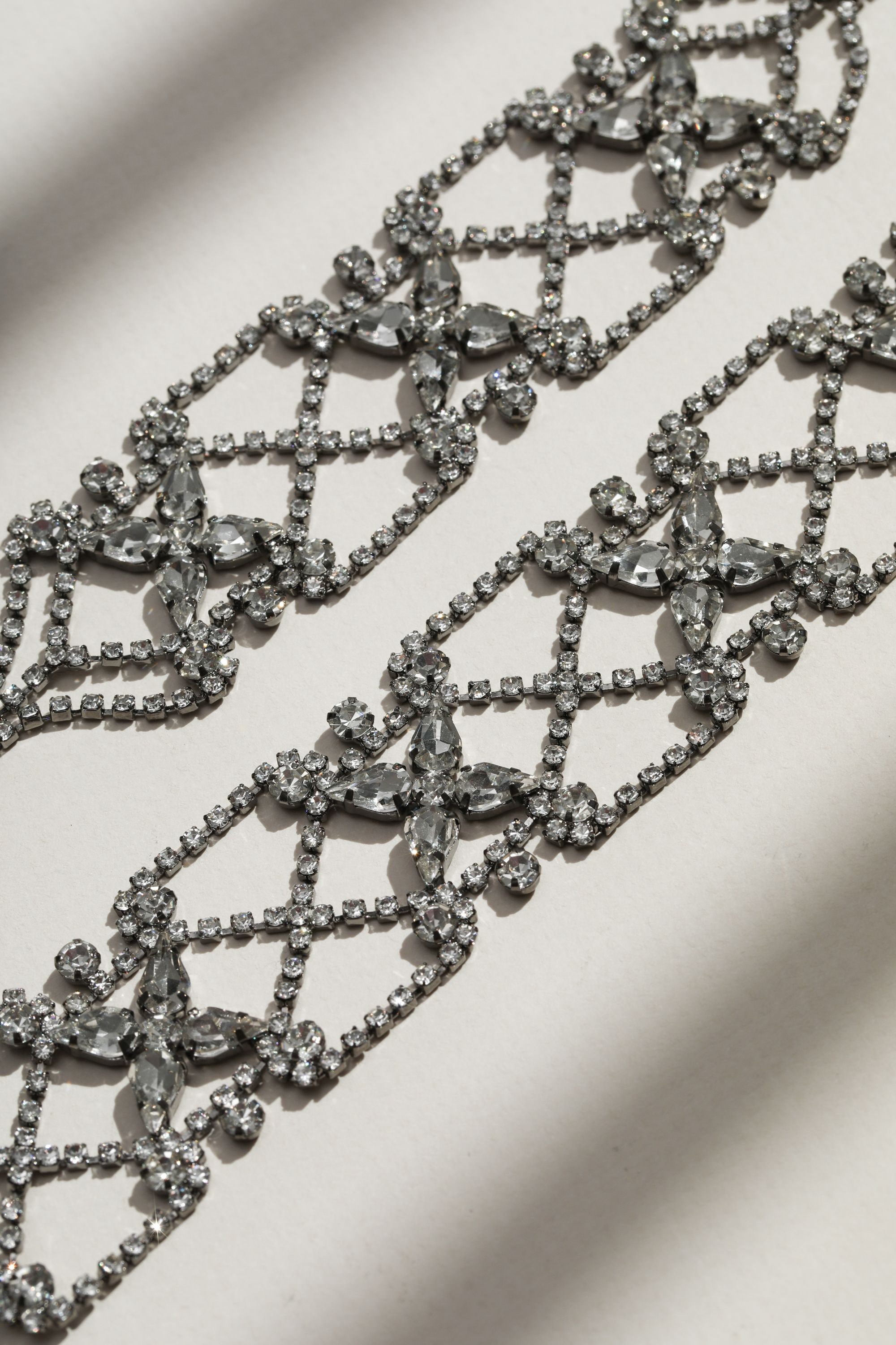 Mood Hematite Crystal Lattice Bracelet image 5