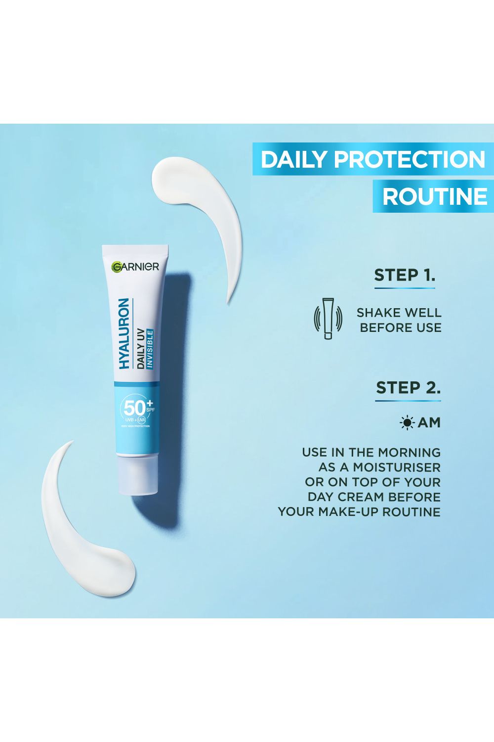 Garnier Hyaluron Barrier Protect Daily UV SPF 50 40ml Multi image 2