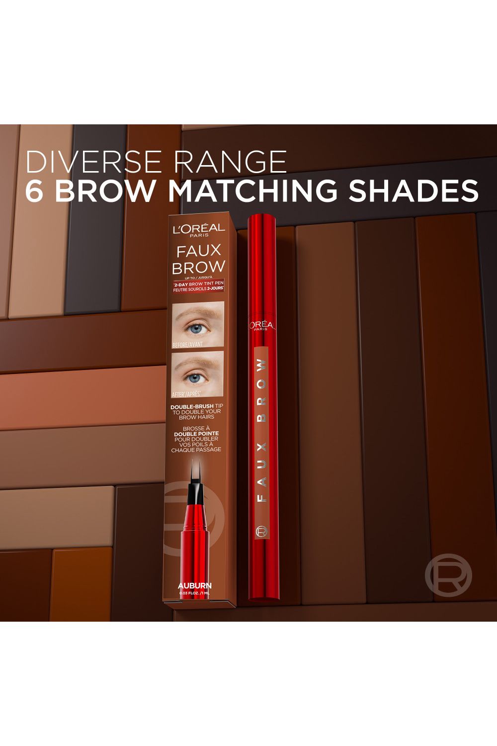 L'Oréal Paris Infallible Faux Brow, Up To 2-Day Brow Tint Pen 1ml Auburn image 9