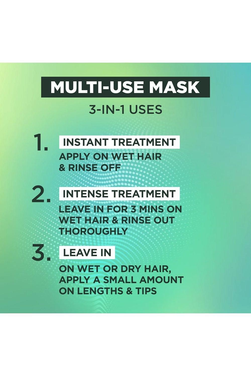 Garnier Ultimate Blends Hair Food Aloe Vera 3-in-1 Normal Hair Mask Treatment Multi image 5