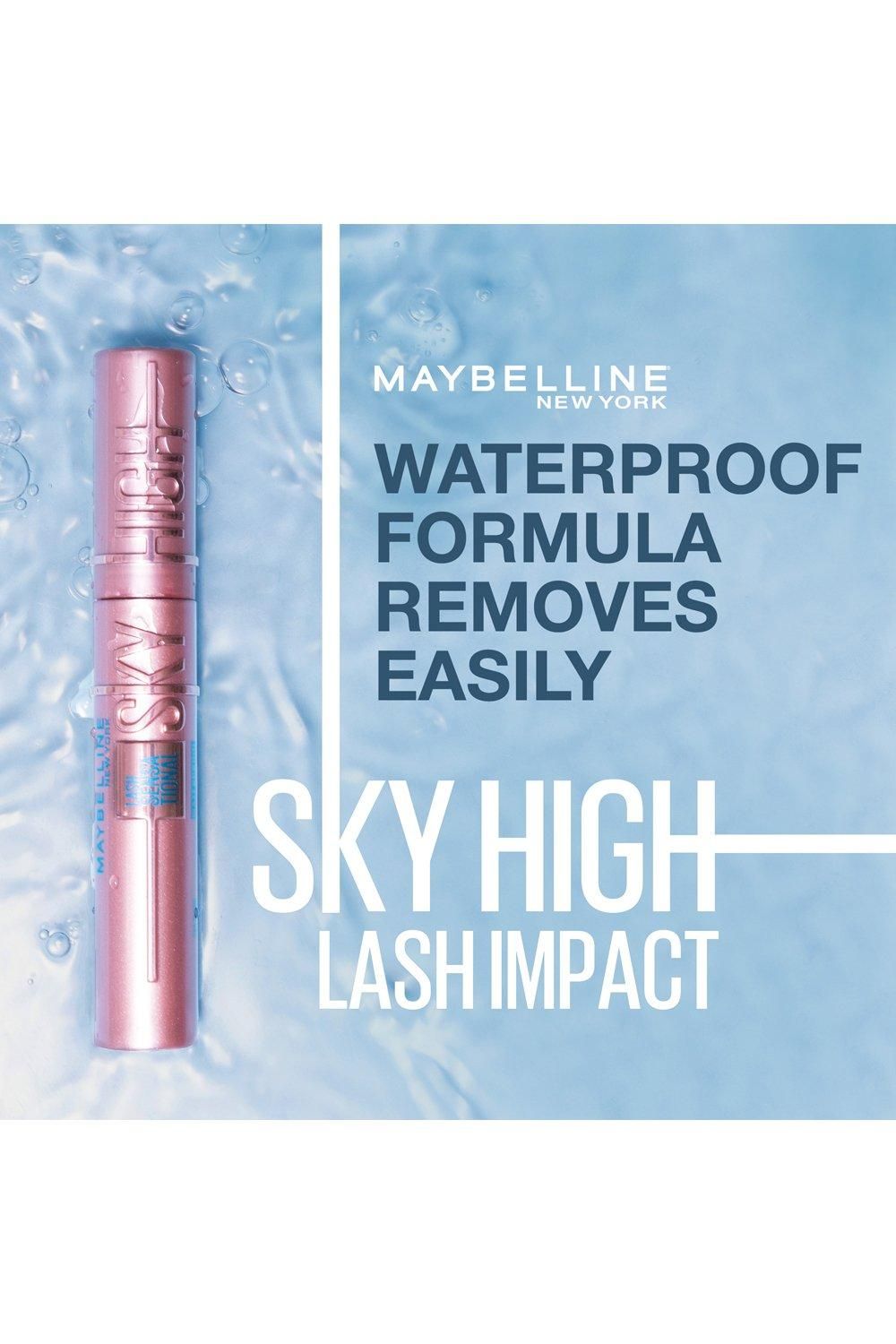 Maybelline Lash Sensational Sky High Waterproof Mascara Black image 6
