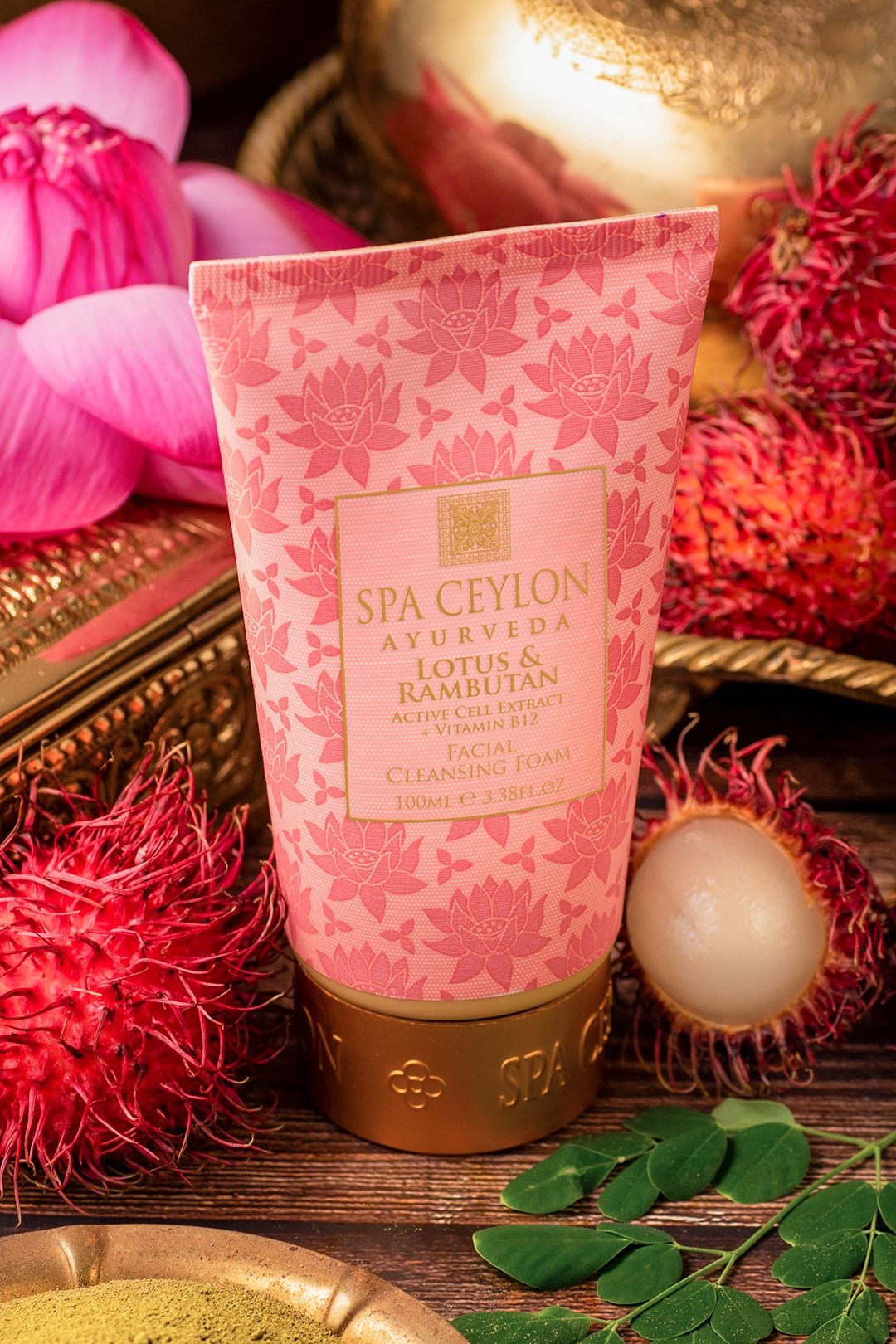 Spa Ceylon Lotus & Rambutan Facial Cleansing Foam 100ml image 2
