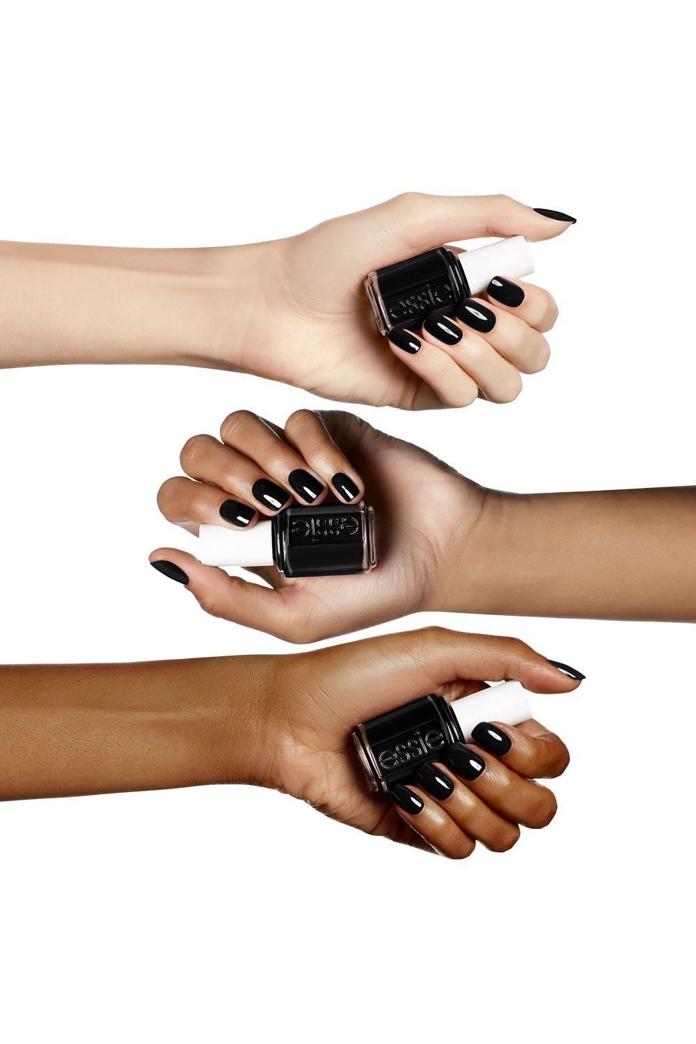 Essie Nail Polish Original High Shine and High Coverage Licorice Dark Black image 3