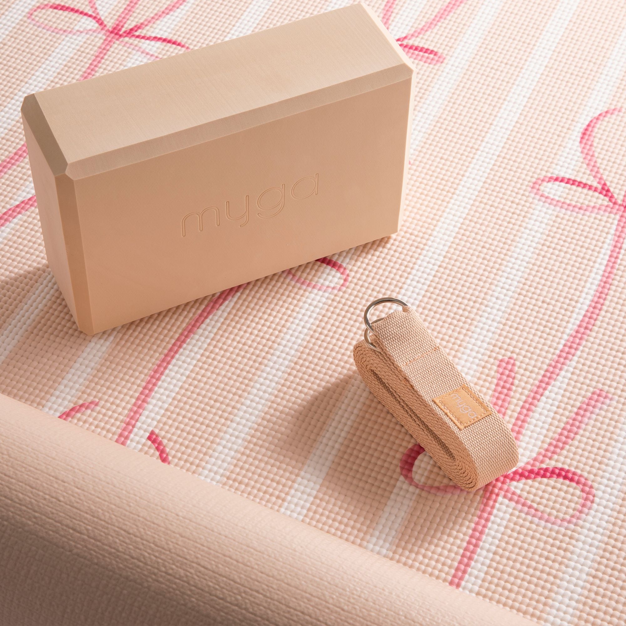 Myga Myga Printed Yoga Set - Pink Bows image 7