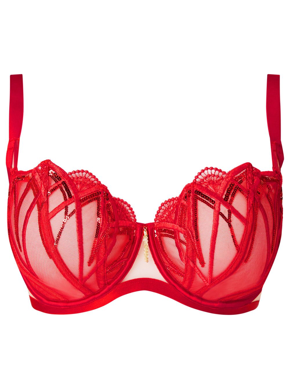 Ann Summers Desiring Decadence Non Padded Balcony Bra image 5