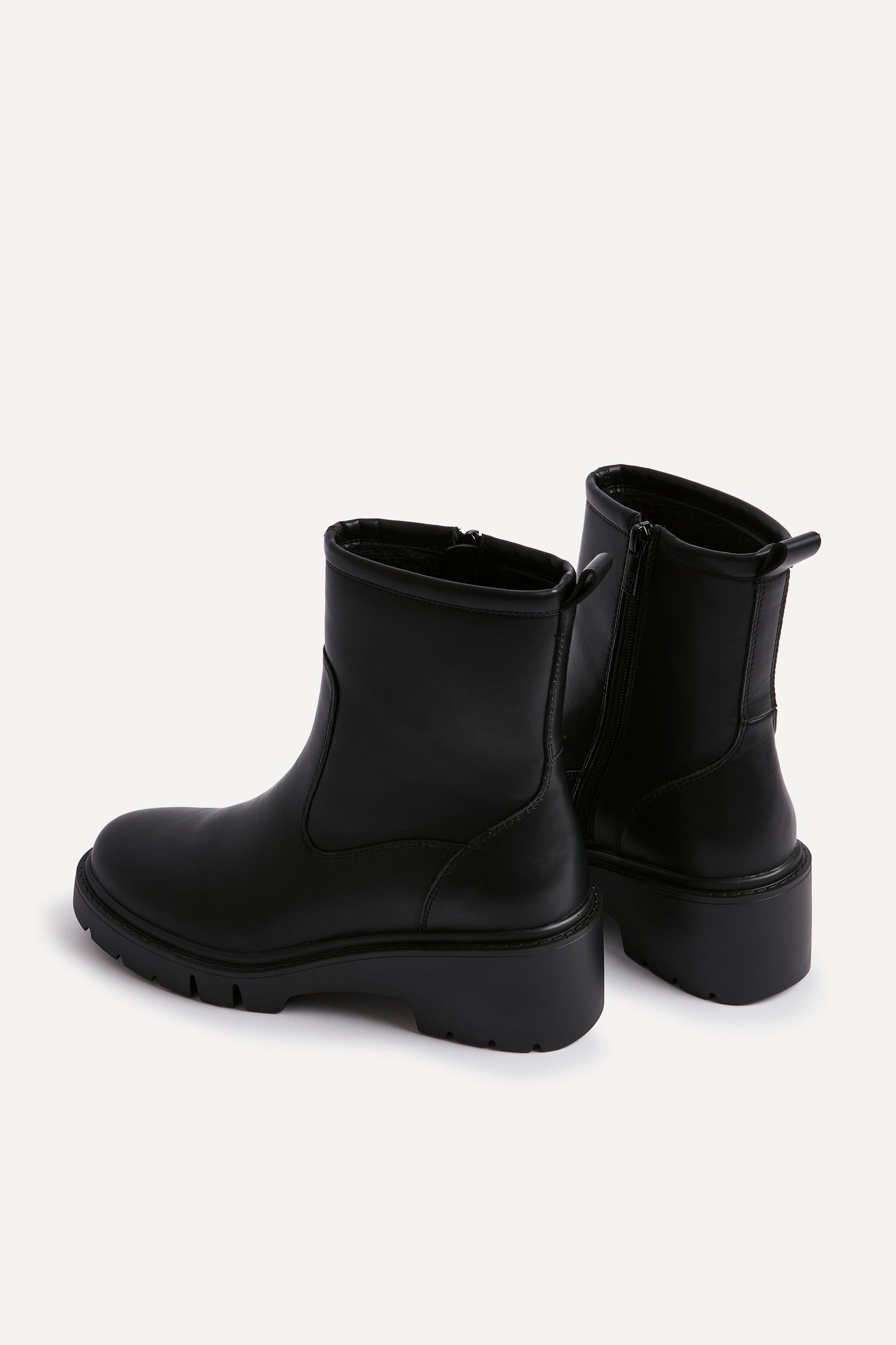 Linzi Limited Black Faux Leather Ankle Boot image 5