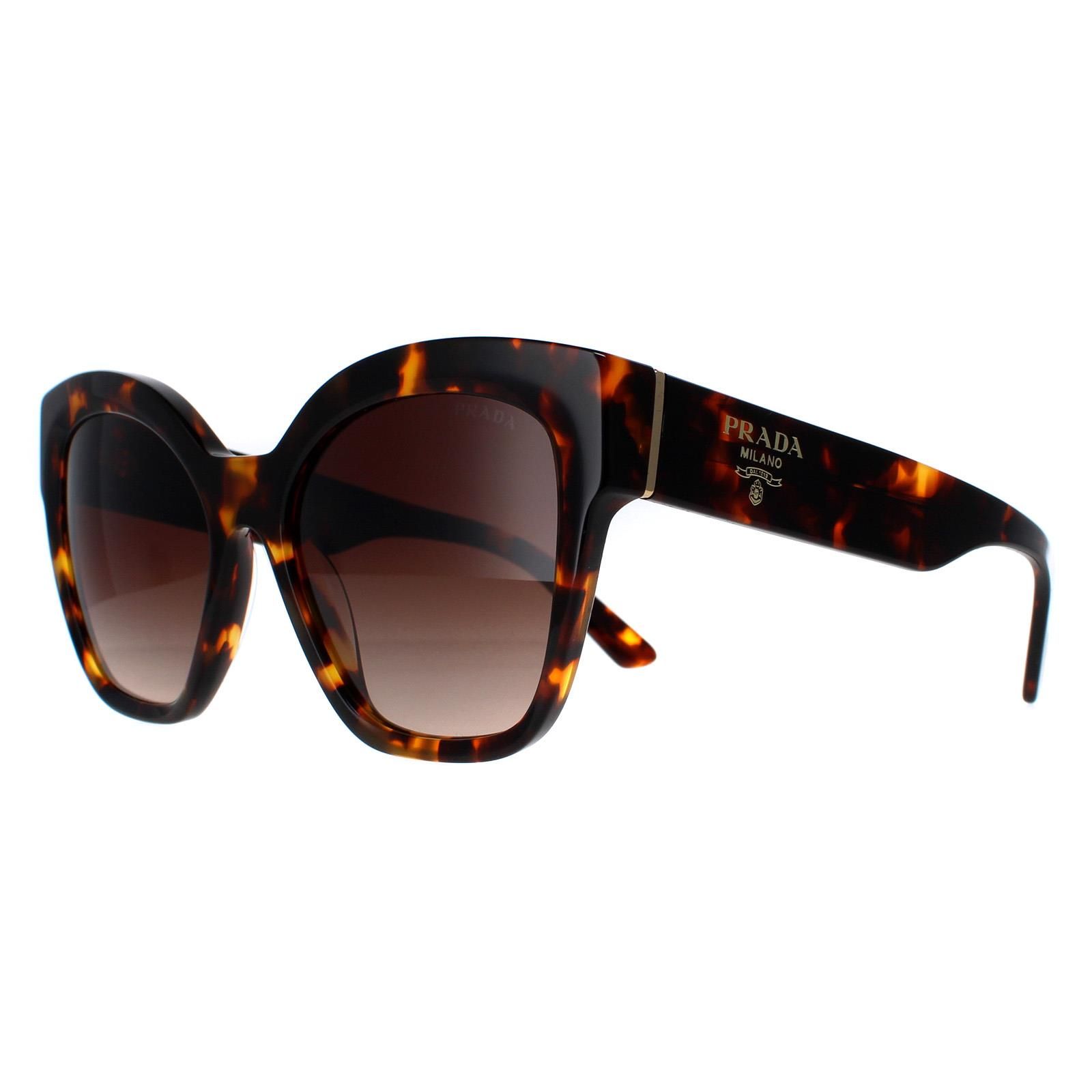 Prada Square Honey Tortoise Brown Gradient PR17ZS image 2