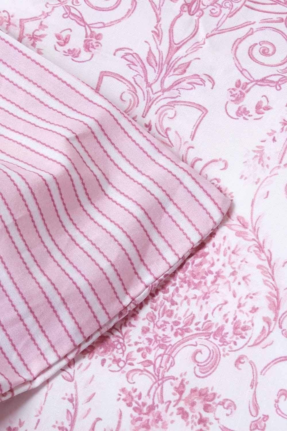 Homescapes French Toile Patterned Duvet Cover Set image 5