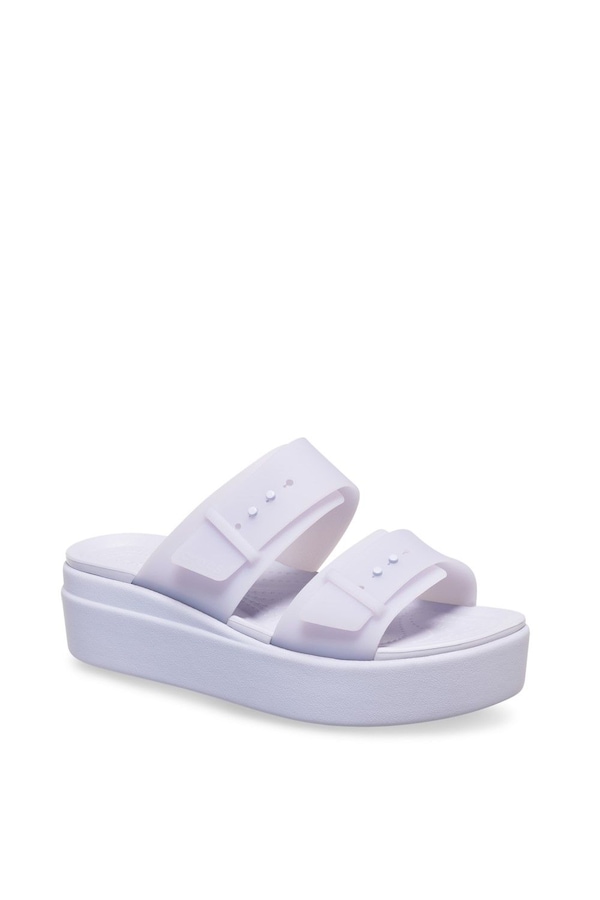 Crocs Brooklyn Buckle Low Wedge
