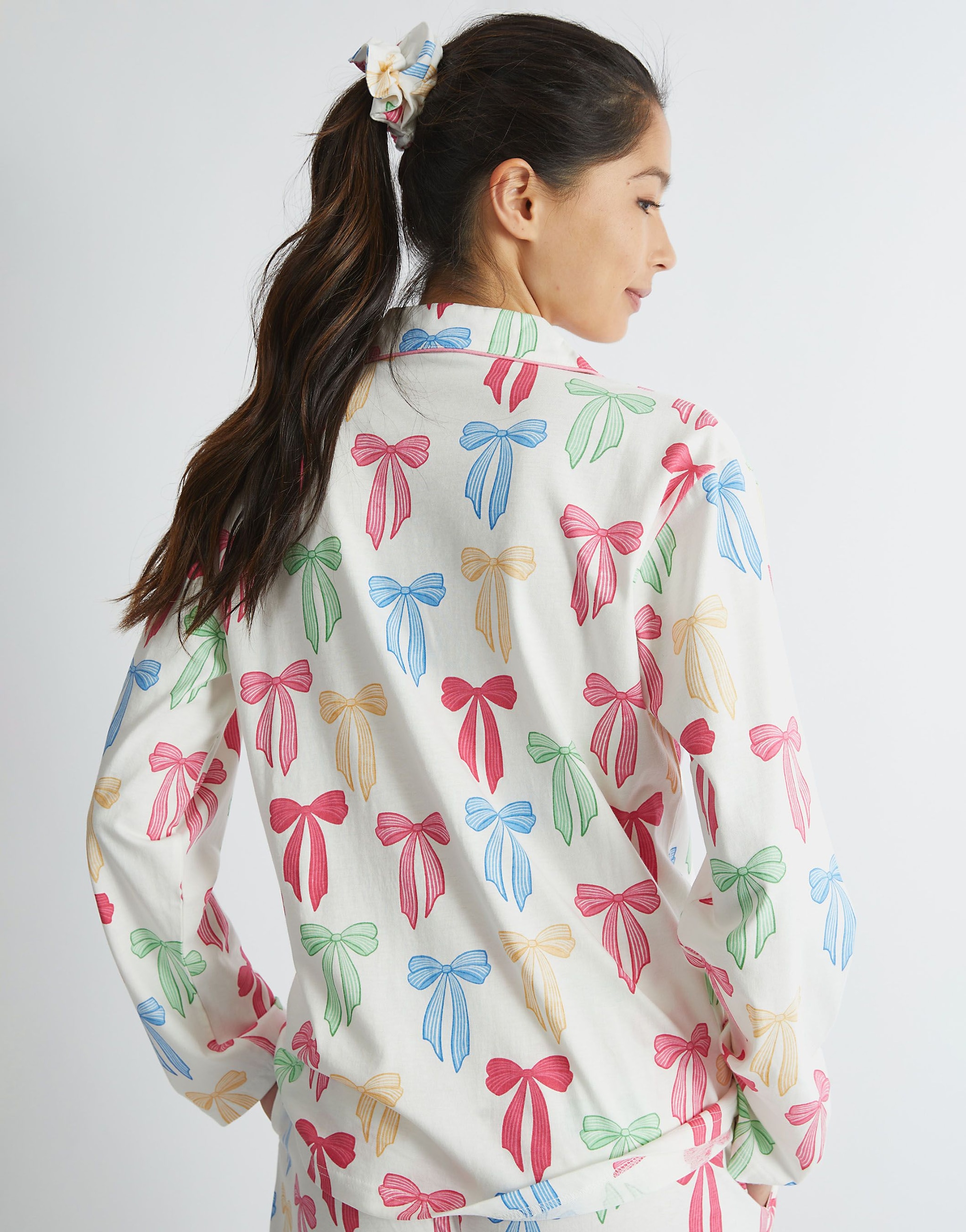 SKINNYDIP Multicolour Bow Pyjama Set image 2