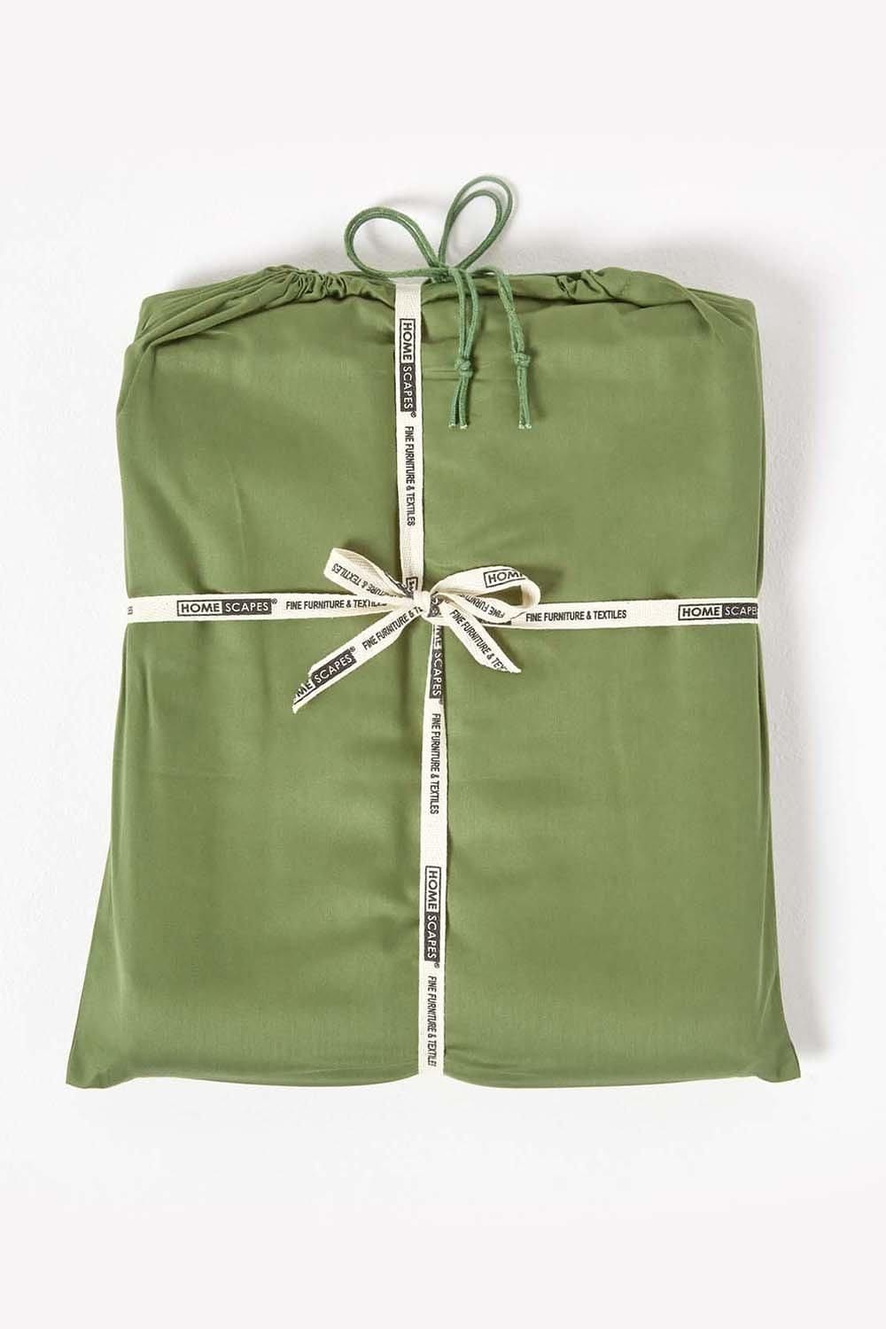 Homescapes Sateen Cotton Fitted Sheet 12 inch 400 Thread Count image 4