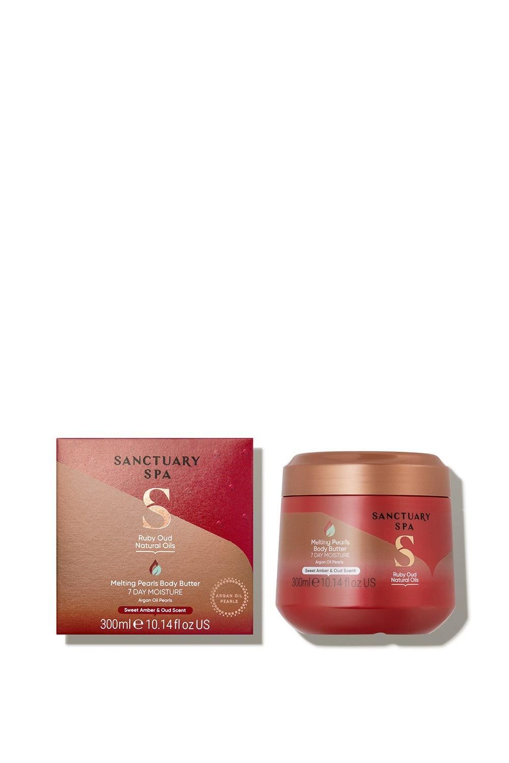 Sanctuary Spa Ruby Oud Natural Oils Melting Pearl Body Butter 300ml Multi image 2