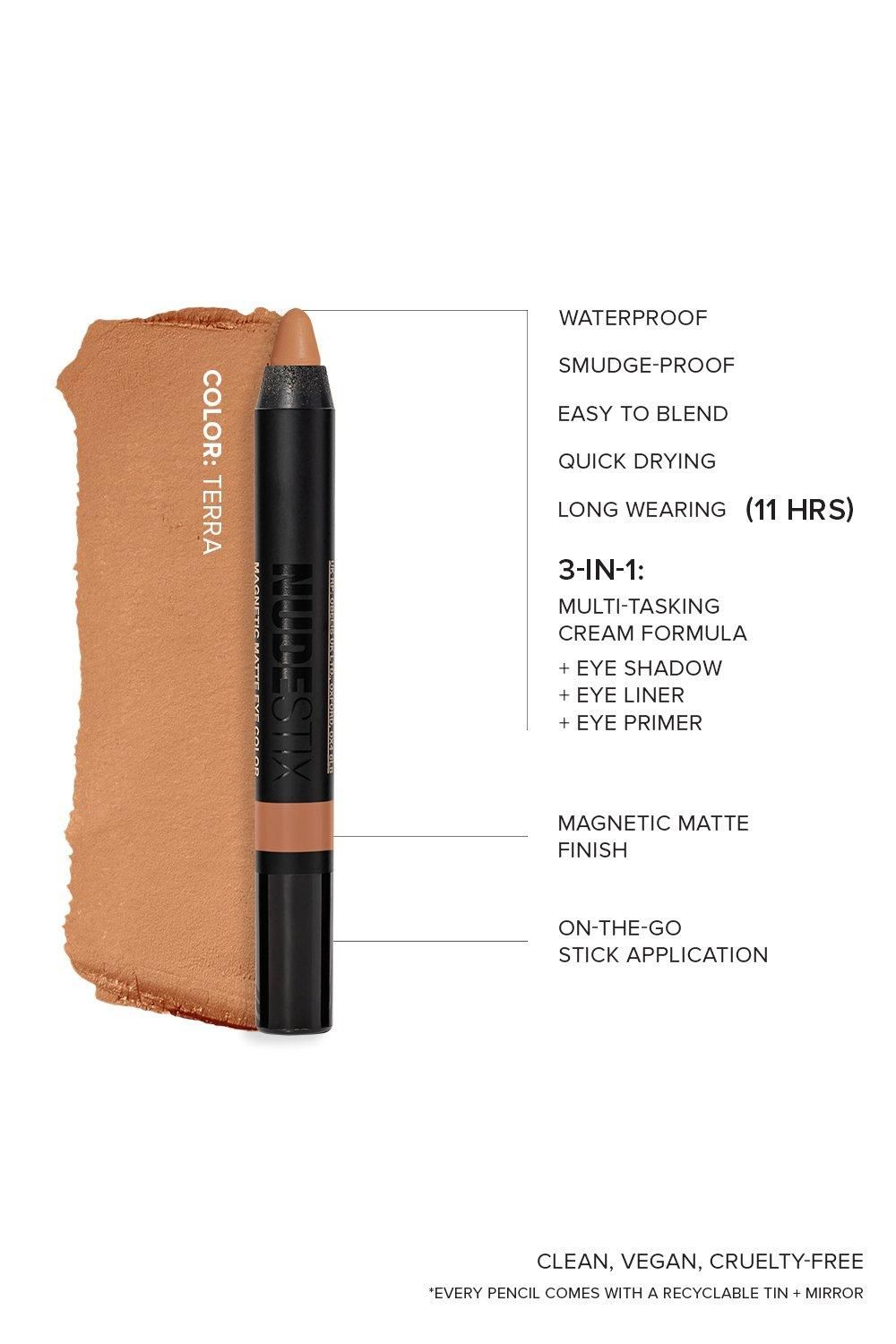 Nudestix Magnetic Matte Eye Colour Terra image 3