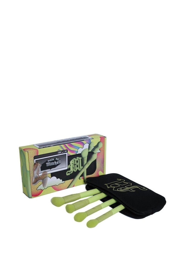 Made by Mitchell 4 Piece Face Brush Set Multi
