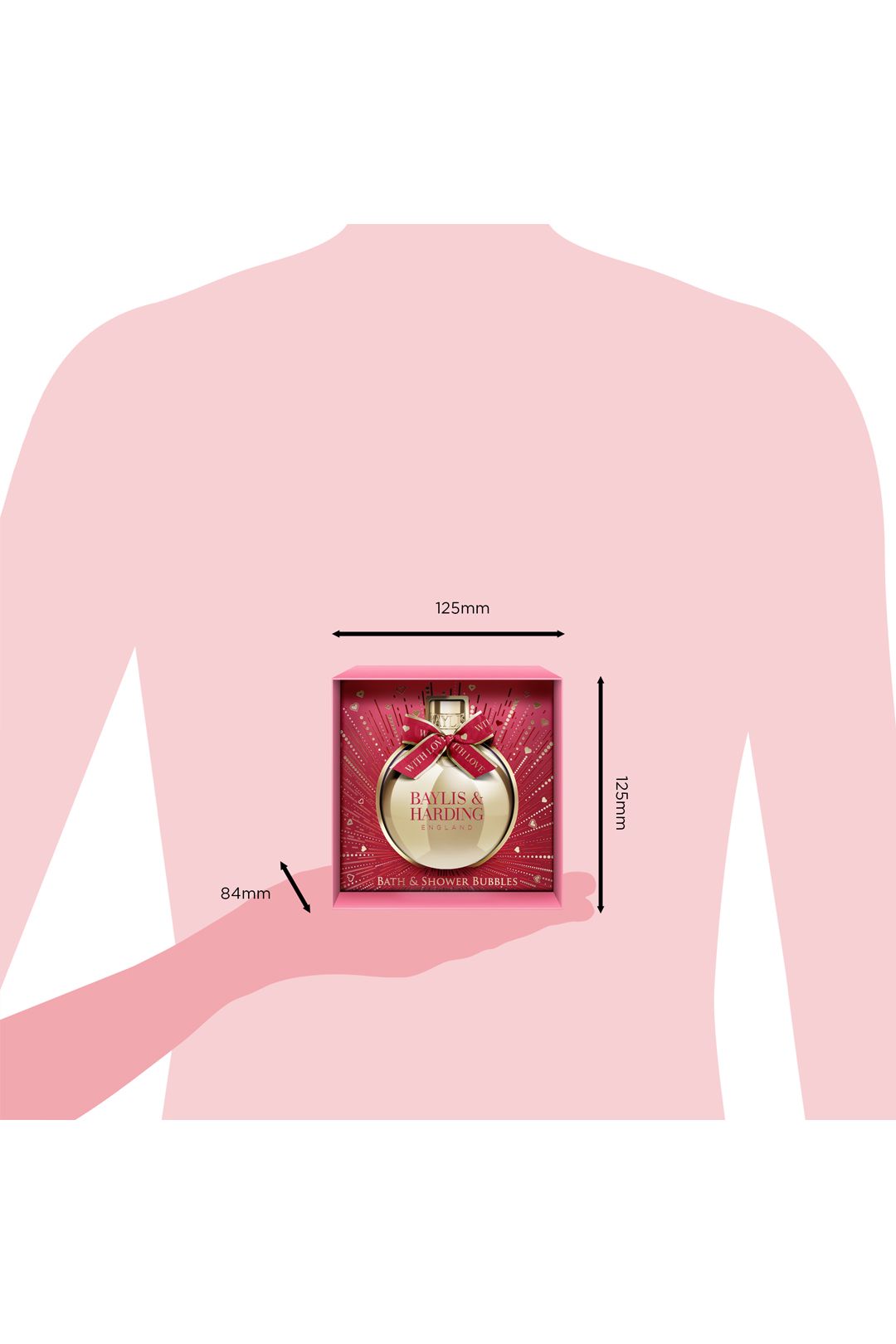 Baylis & Harding Midnight Cherry Festive Bauble Gift Multi image 8