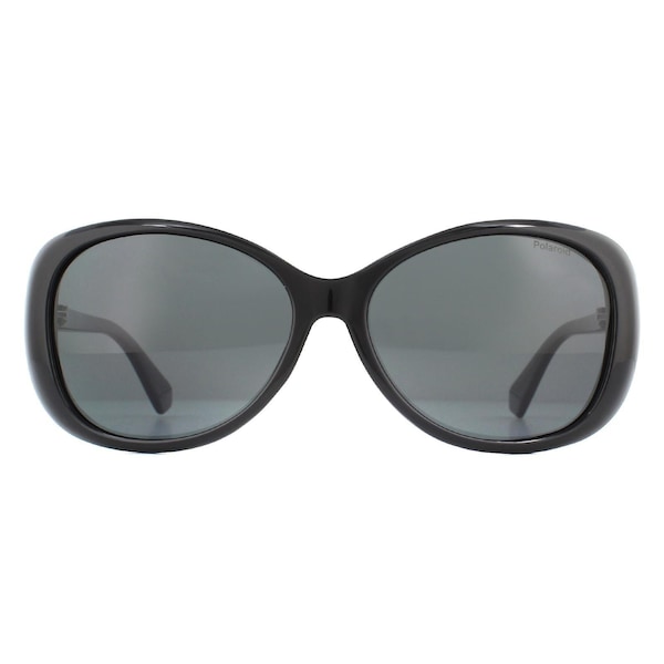 Polaroid Fashion Black Grey Polarized Sunglasses
