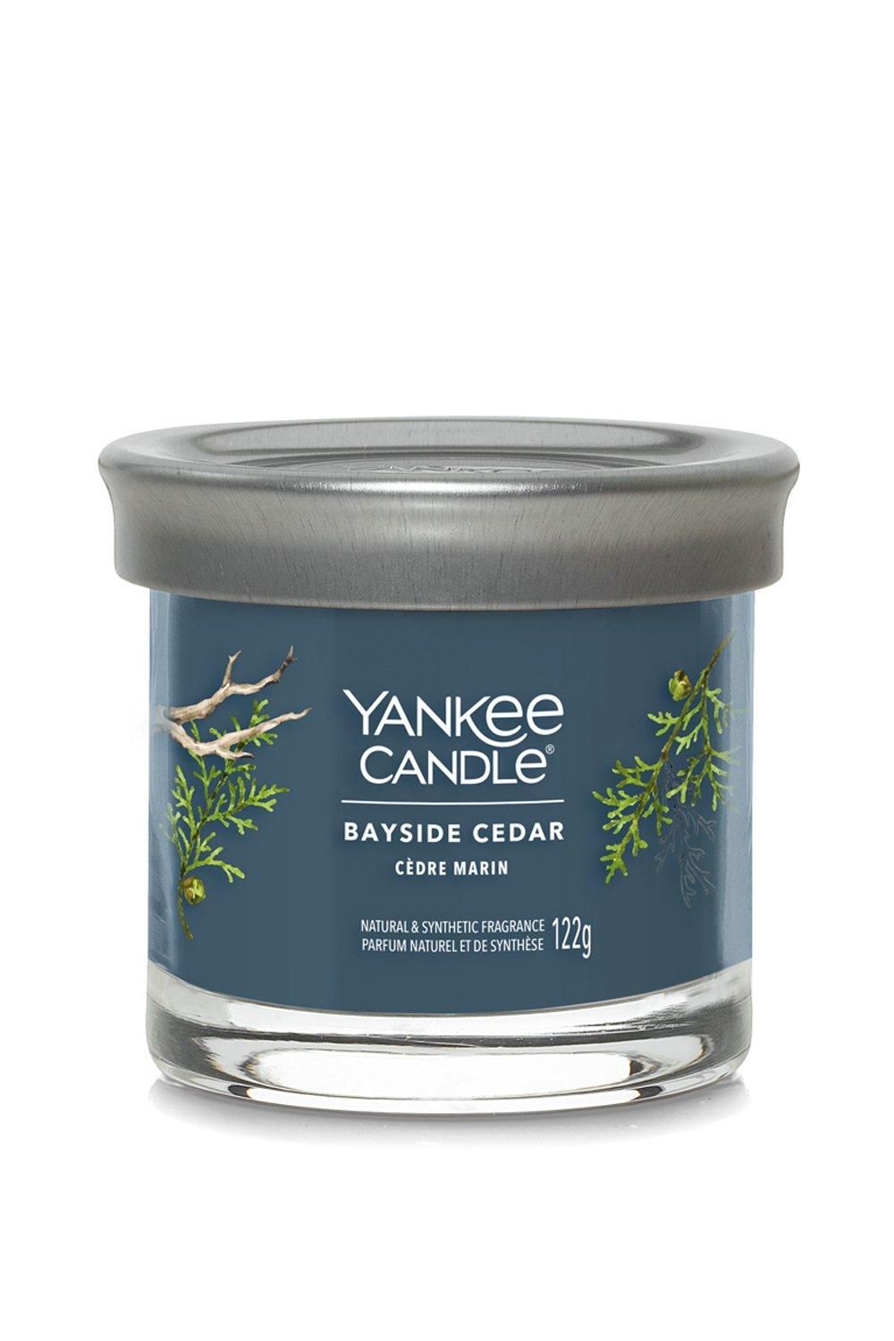 Yankee Candle Signature Small Tumbler Bayside Cedar Blue image 1