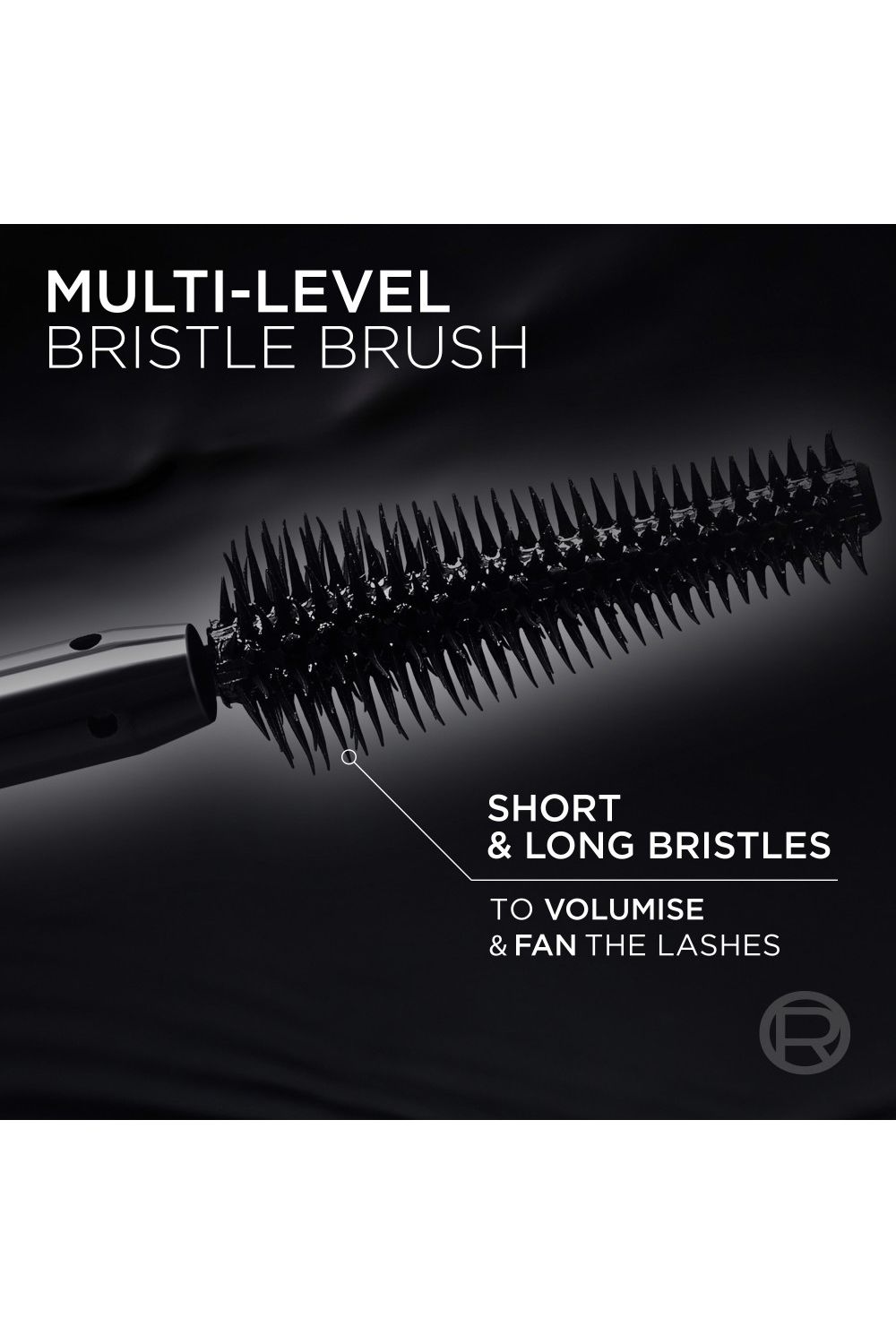 L'Oréal Paris Volume Million Lashes Panorama All Night Volumising Mascara, Black 9.9ml Black image 9