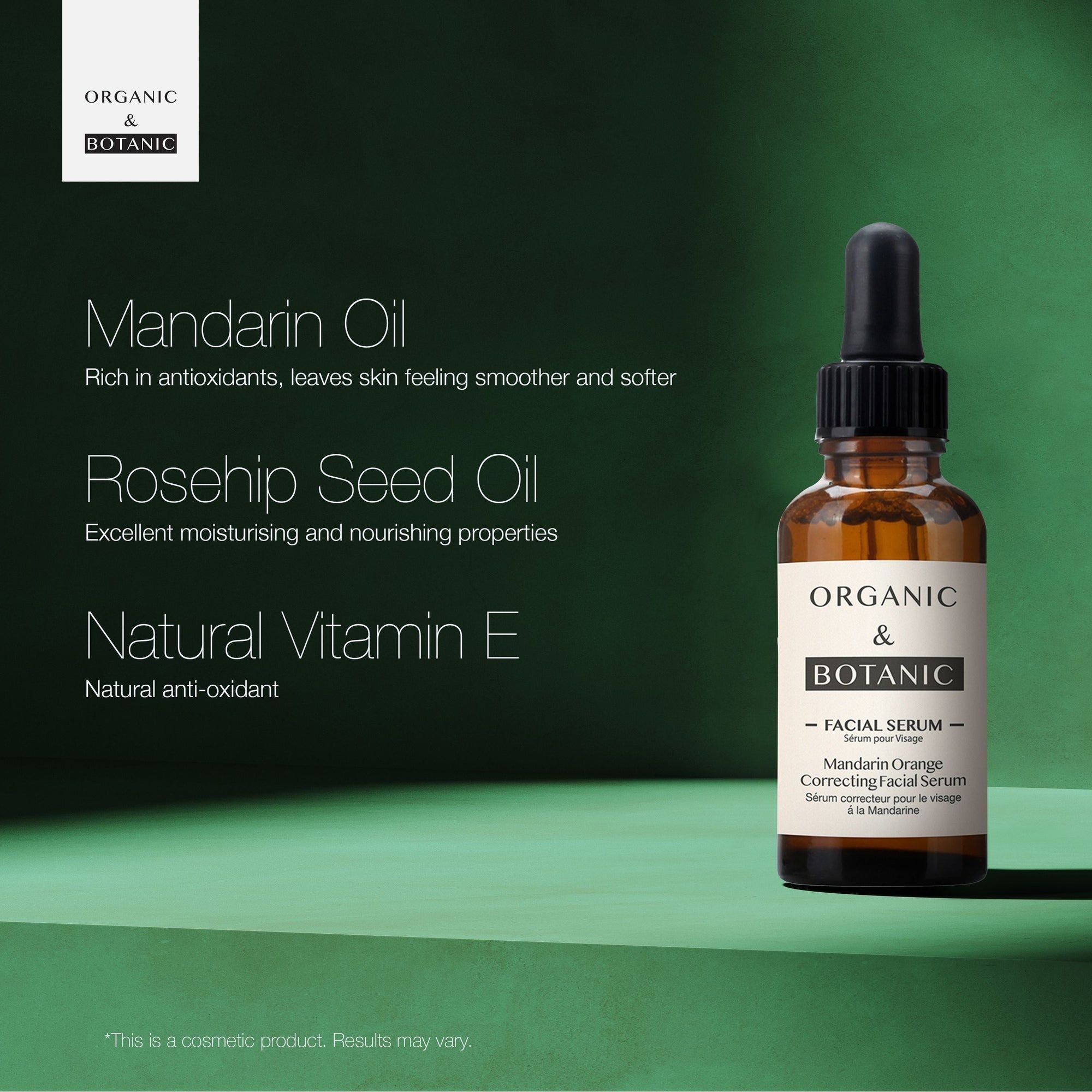 Organic & Botanic Mandarin Orange Correcting Facial Serum 30ml image 5