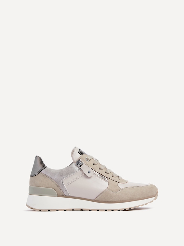 Linzi Euston Mocha Multi Coloured Trainer