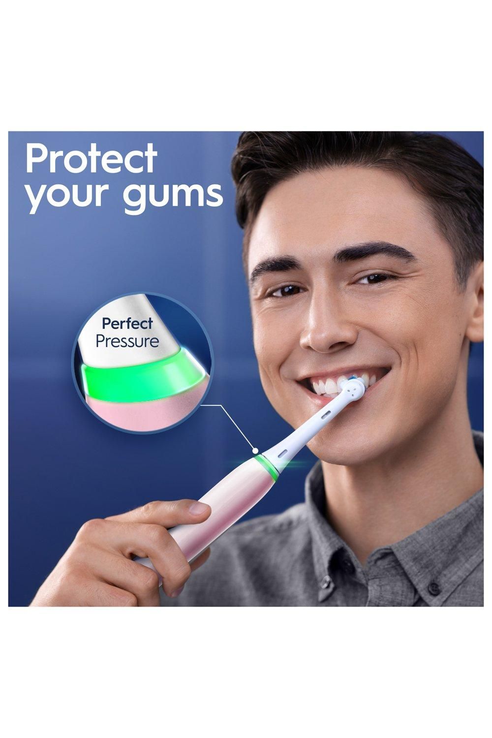 Oral B Sensitive Edition iO - 6 - Pink Toothbrush Pink image 6