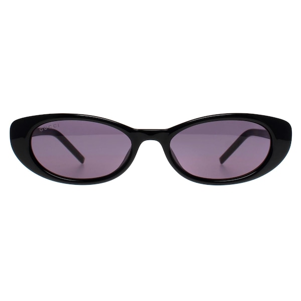 Gucci Cat Eye Black with Silver Crystal Stud Detail Grey GG1680S