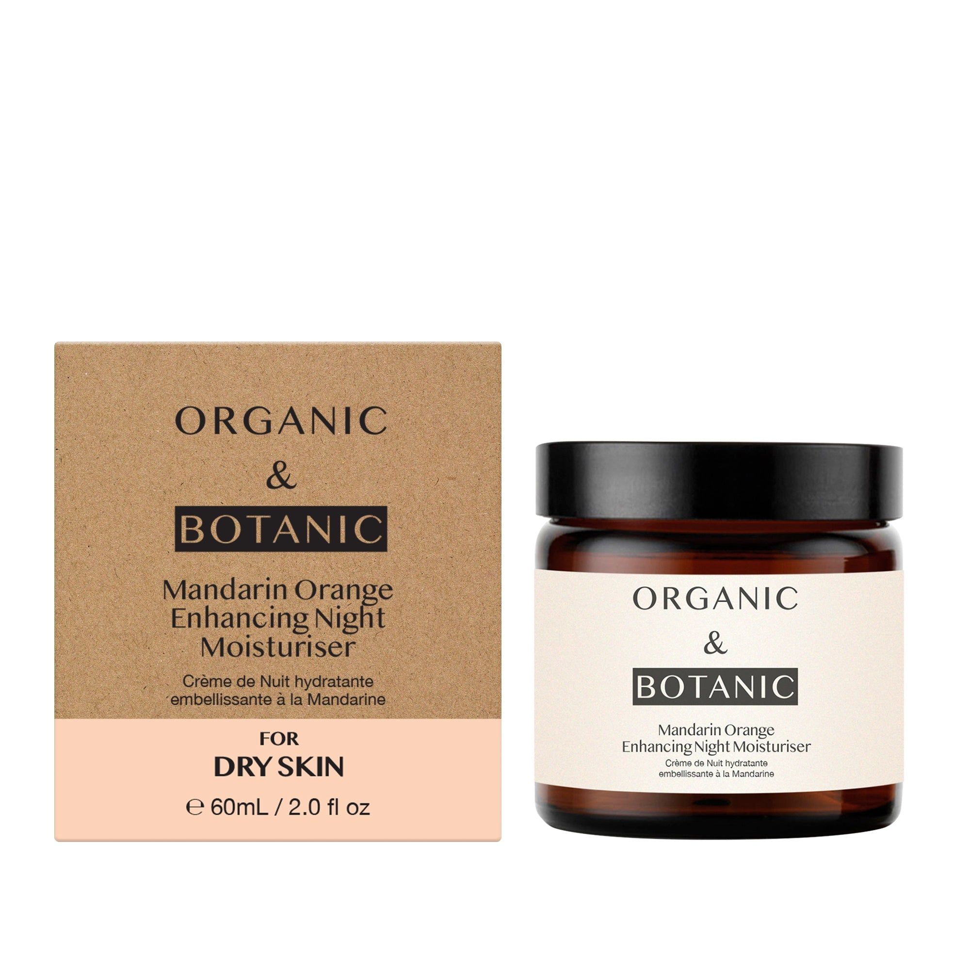 Organic & Botanic Mandarin Orange Night Moisturiser 60ml image 2