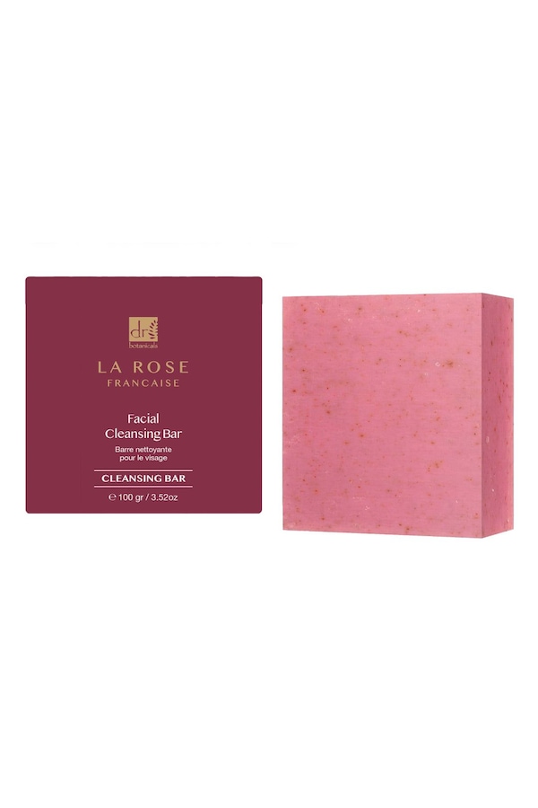 Dr. Botanicals La Rose Francaise Facial Cleansing Bar 100g