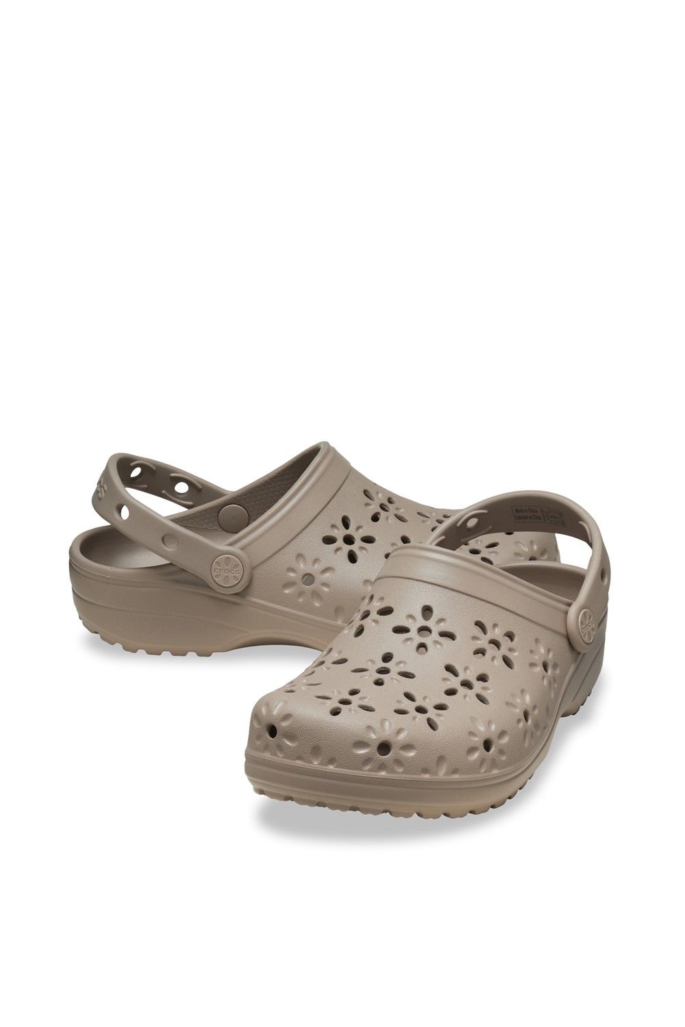 Crocs Classic Floral Cut Out Clog image 3