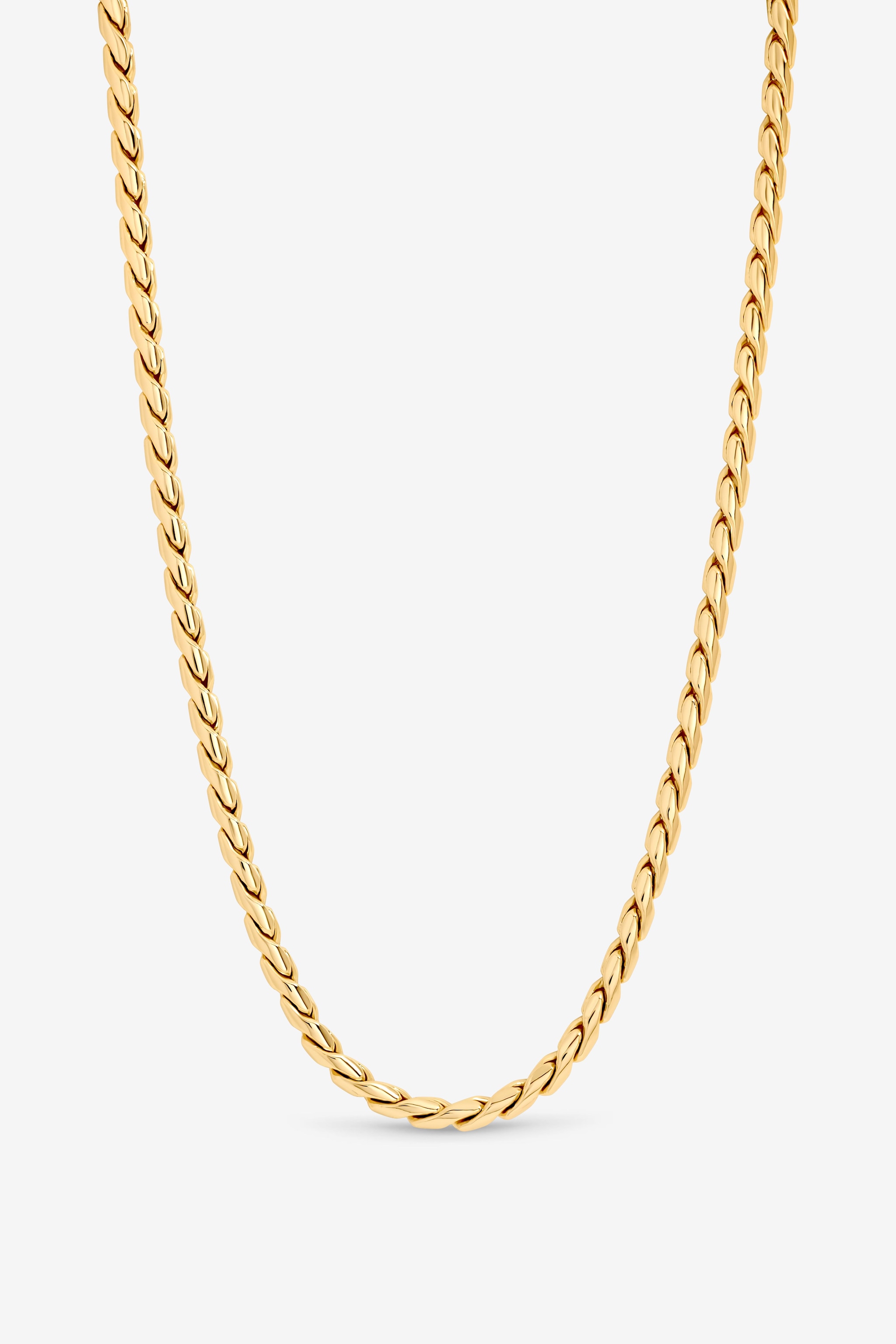 Jon Richard Gold Plated Twist Chain Necklace image 1